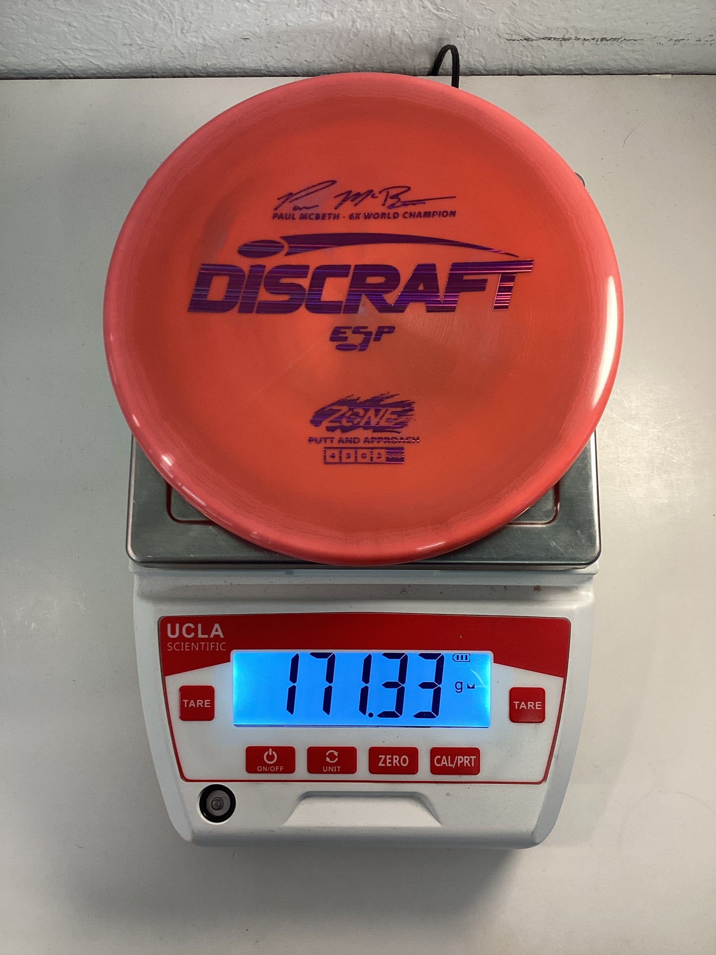 Discraft Paul McBeth 6x ESP Zone Signature Series