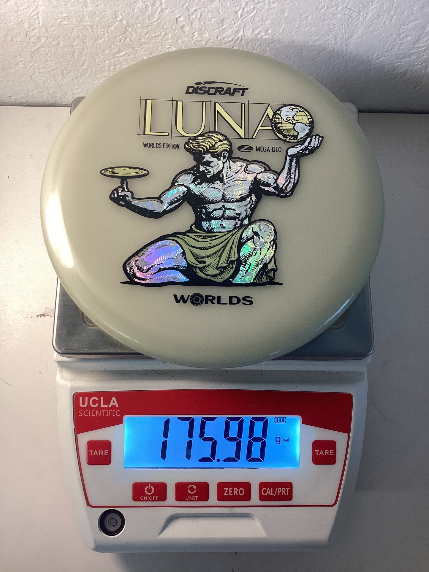 Discraft Worlds 2026 Edition Mega Glo Luna - Spirit of Detroit