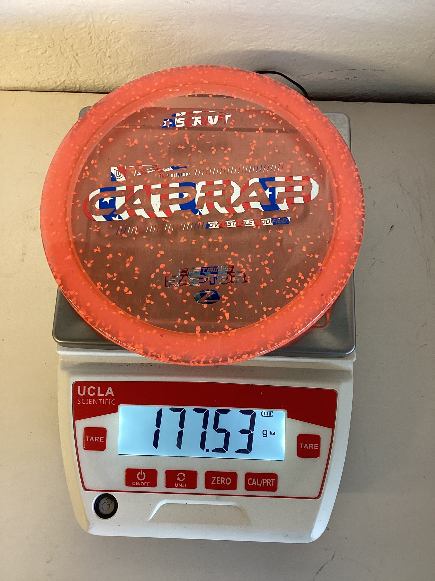 Discraft Z Confetti Captain's Raptor 2026