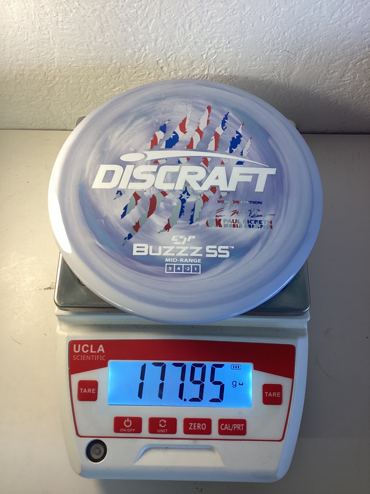 Discraft Worlds 2026 Edition ESP Buzzz SS - Paul McBeth 6-Claw