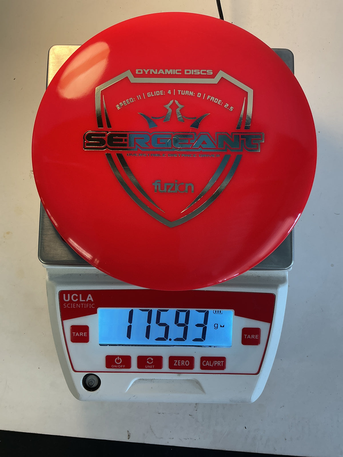 Dynamic Discs Fuzion Sergeant
