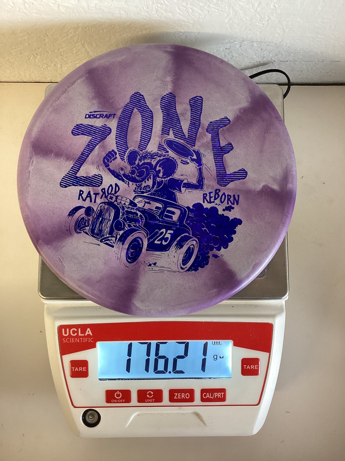Discraft Rubber Blend Swirl (8-hole) Zone - 2025 Ledgestone Edition