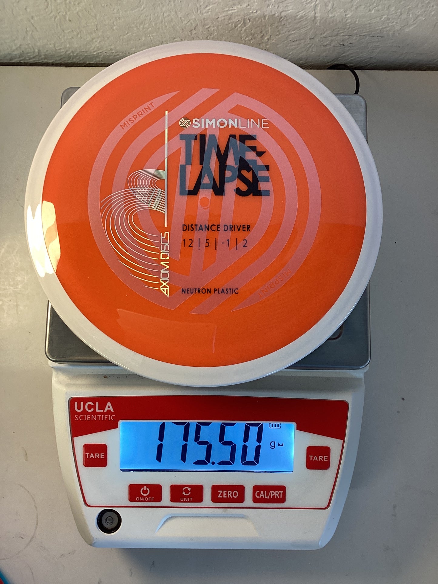 Axiom Neutron Time-Lapse (Retooled) Misprint - Simon Line Misprint Stamp