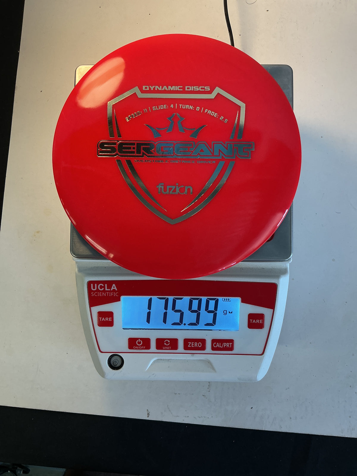 Dynamic Discs Fuzion Sergeant