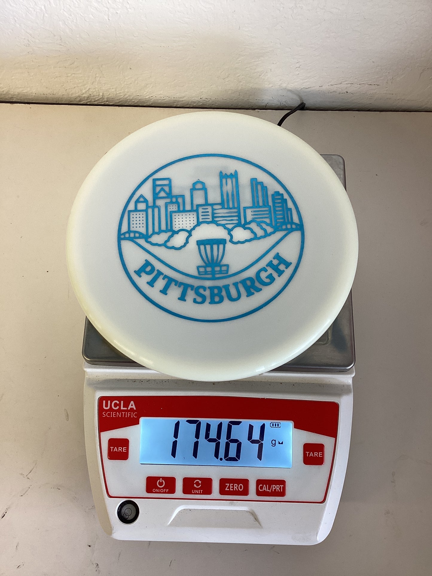 Discraft ESP Zone Solid White Bottom Stamp