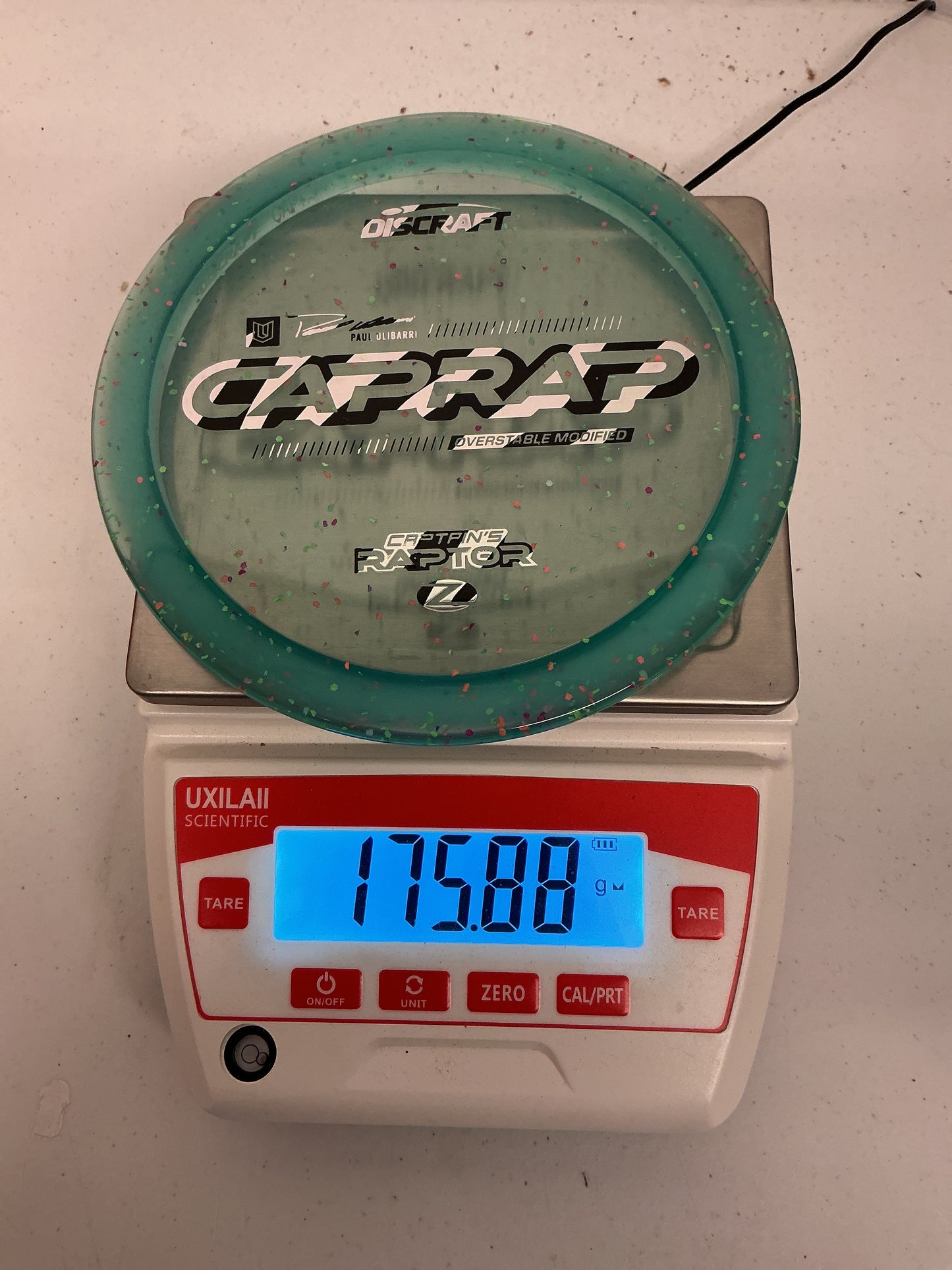 Discraft Z Confetti Captain's Raptor 2026
