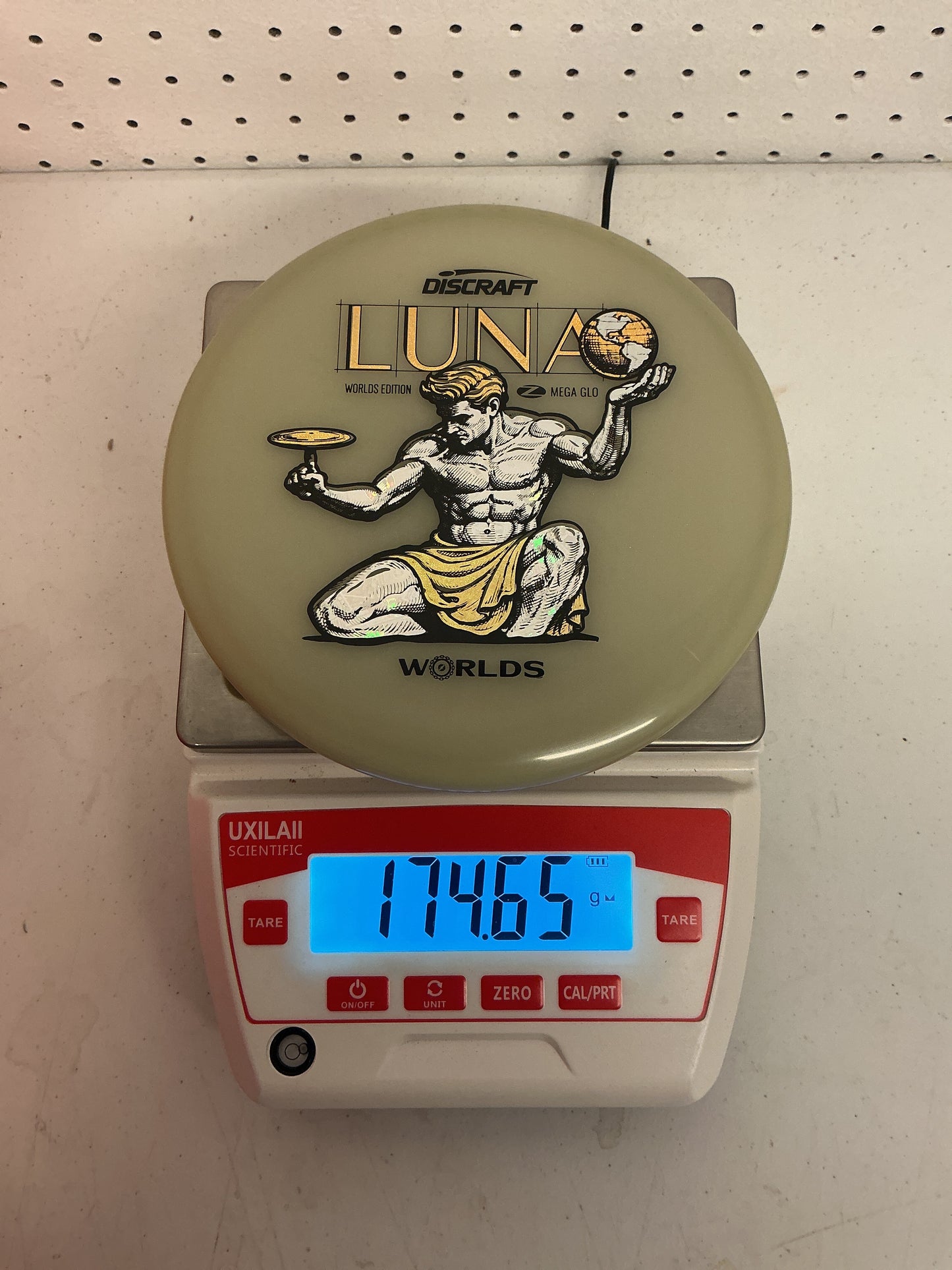 Discraft Worlds 2026 Edition Mega Glo Luna - Spirit of Detroit