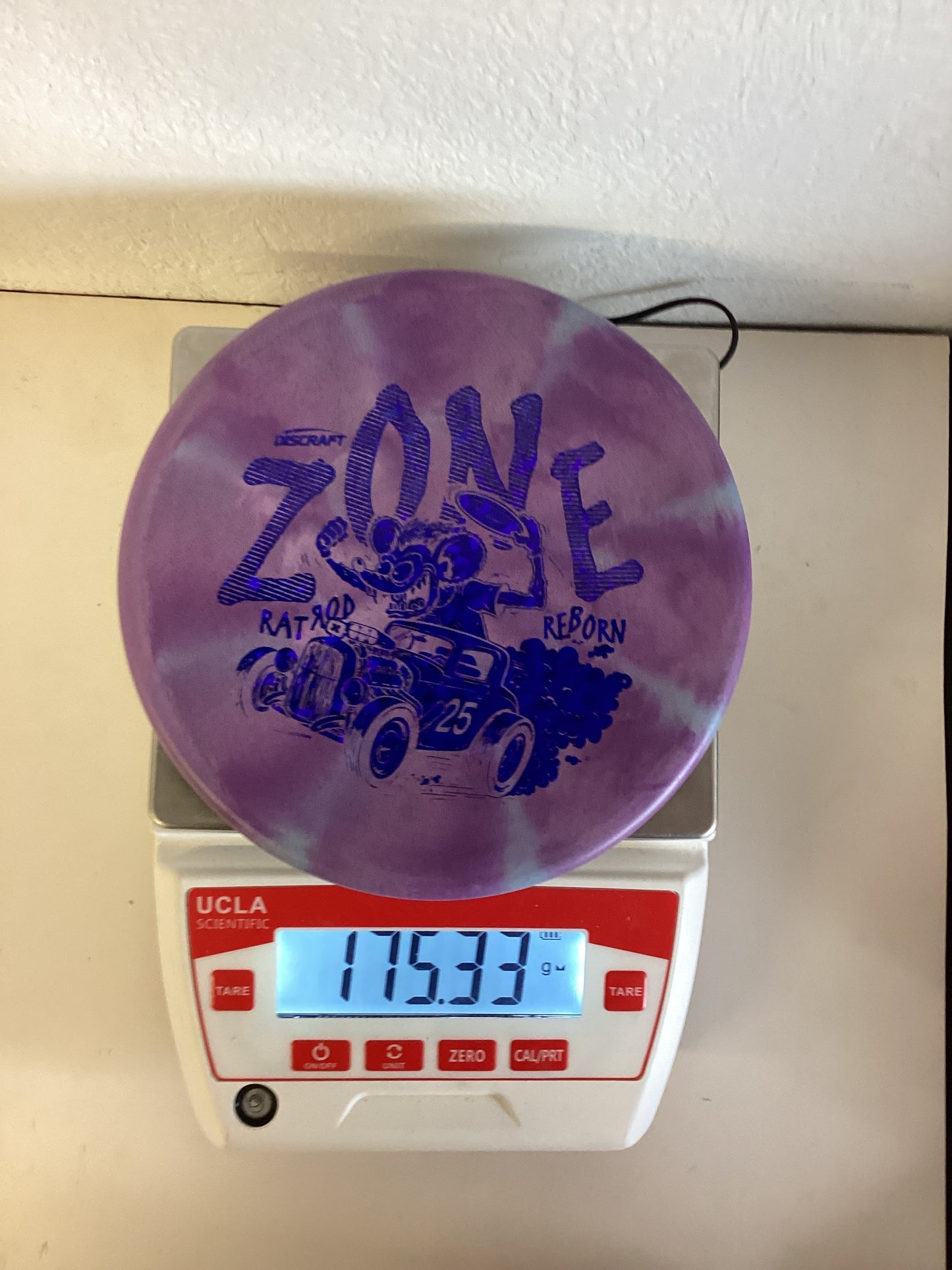 Discraft Rubber Blend Swirl (8-hole) Zone - 2025 Ledgestone Edition