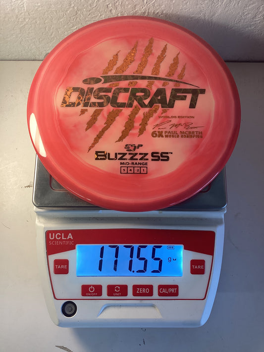 Discraft Worlds 2026 Edition ESP Buzzz SS - Paul McBeth 6-Claw