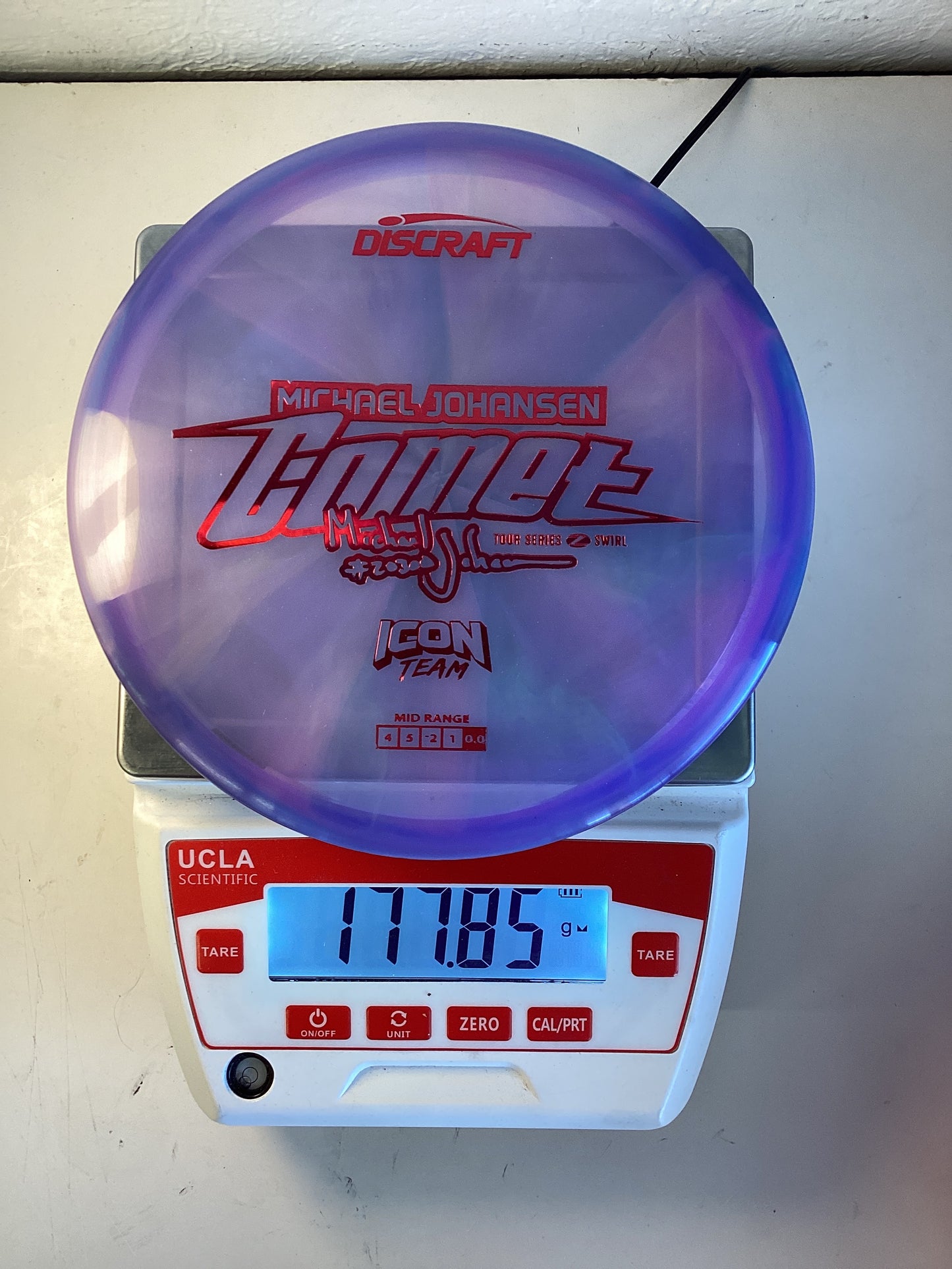 Discraft Z Swirl Comet - Michael Johansen Tour Series 2025