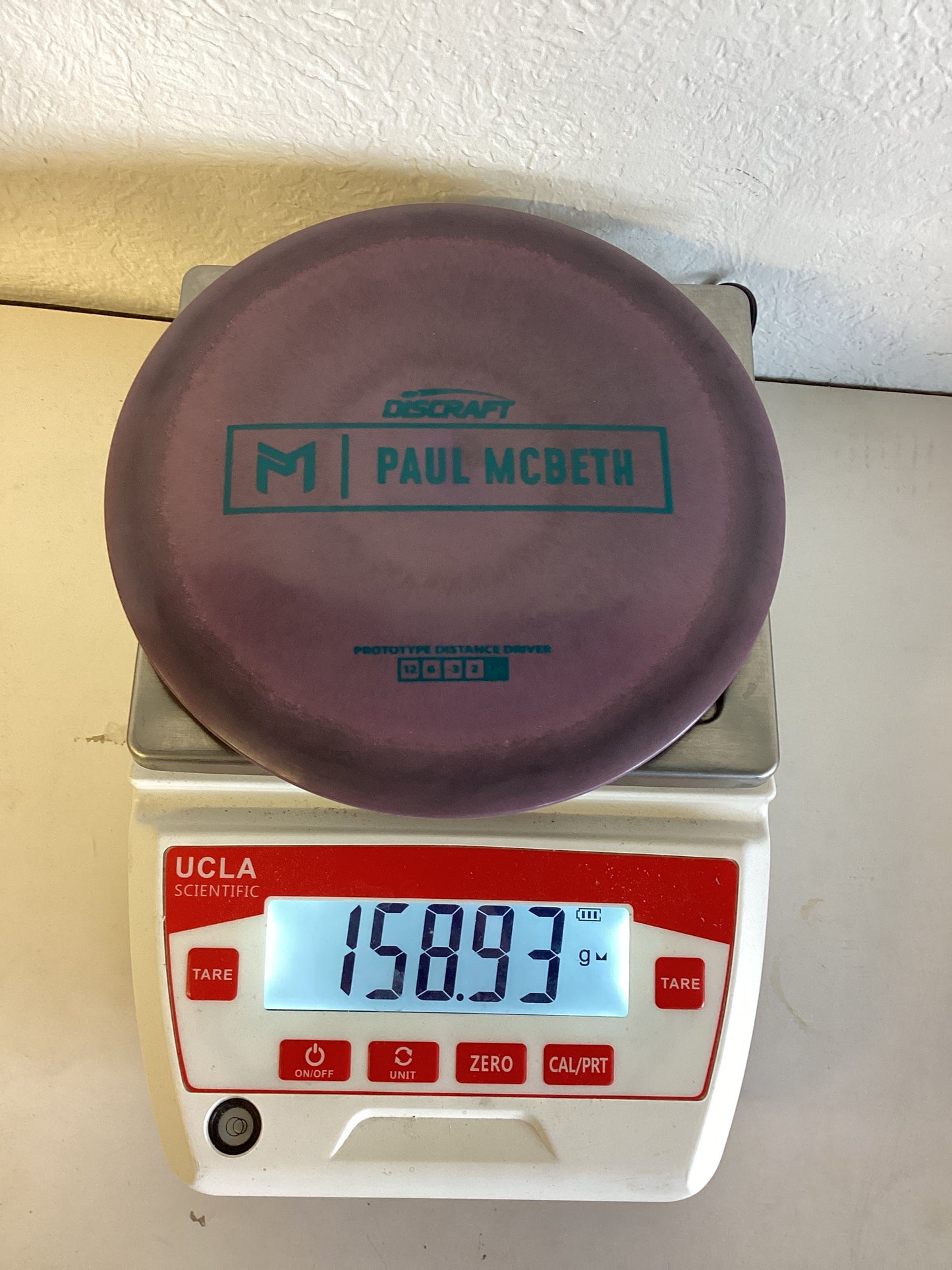 Discraft ESP Paul McBeth Hades Prototype *PREOWNED*
