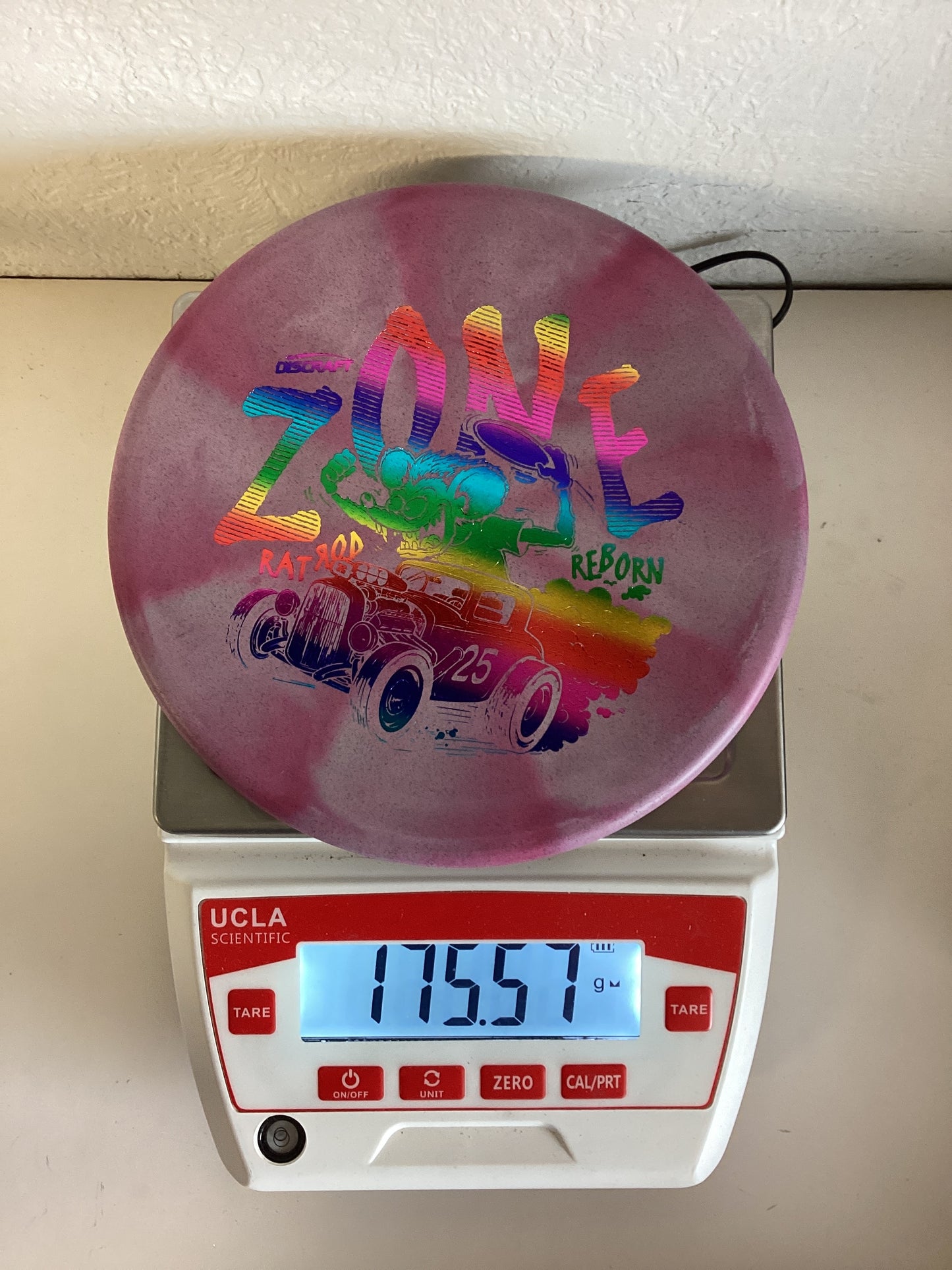 Discraft Rubber Blend Swirl (8-hole) Zone - 2025 Ledgestone Edition