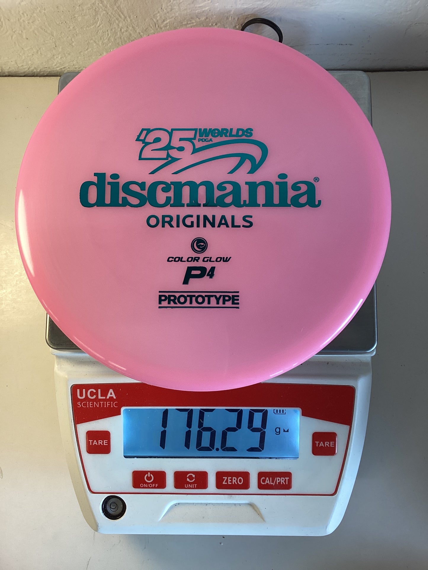 Discmania Prototype Color Glow C-Line P4 - 2025 Worlds Edition