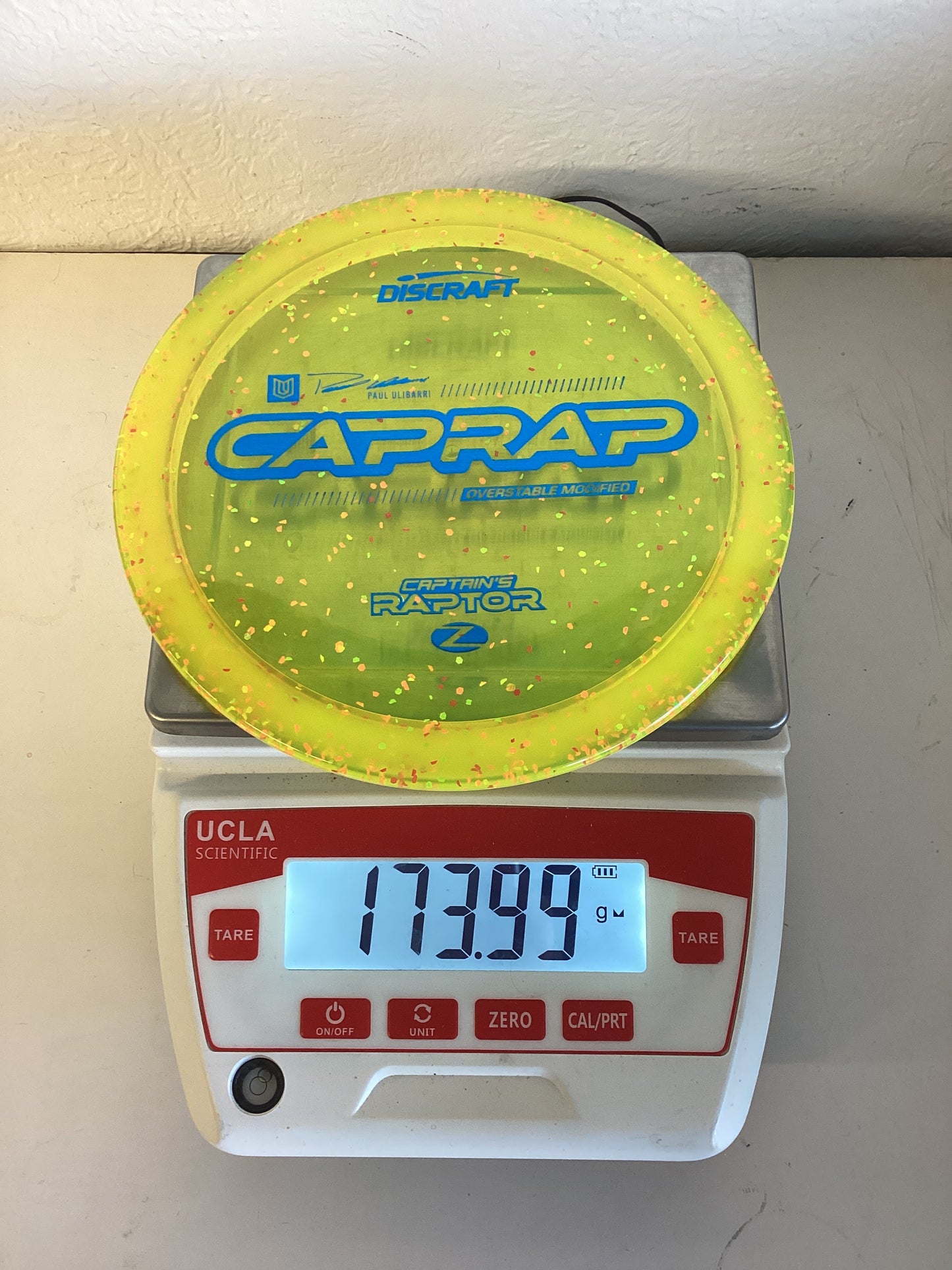 Discraft Z Confetti Captain's Raptor 2026