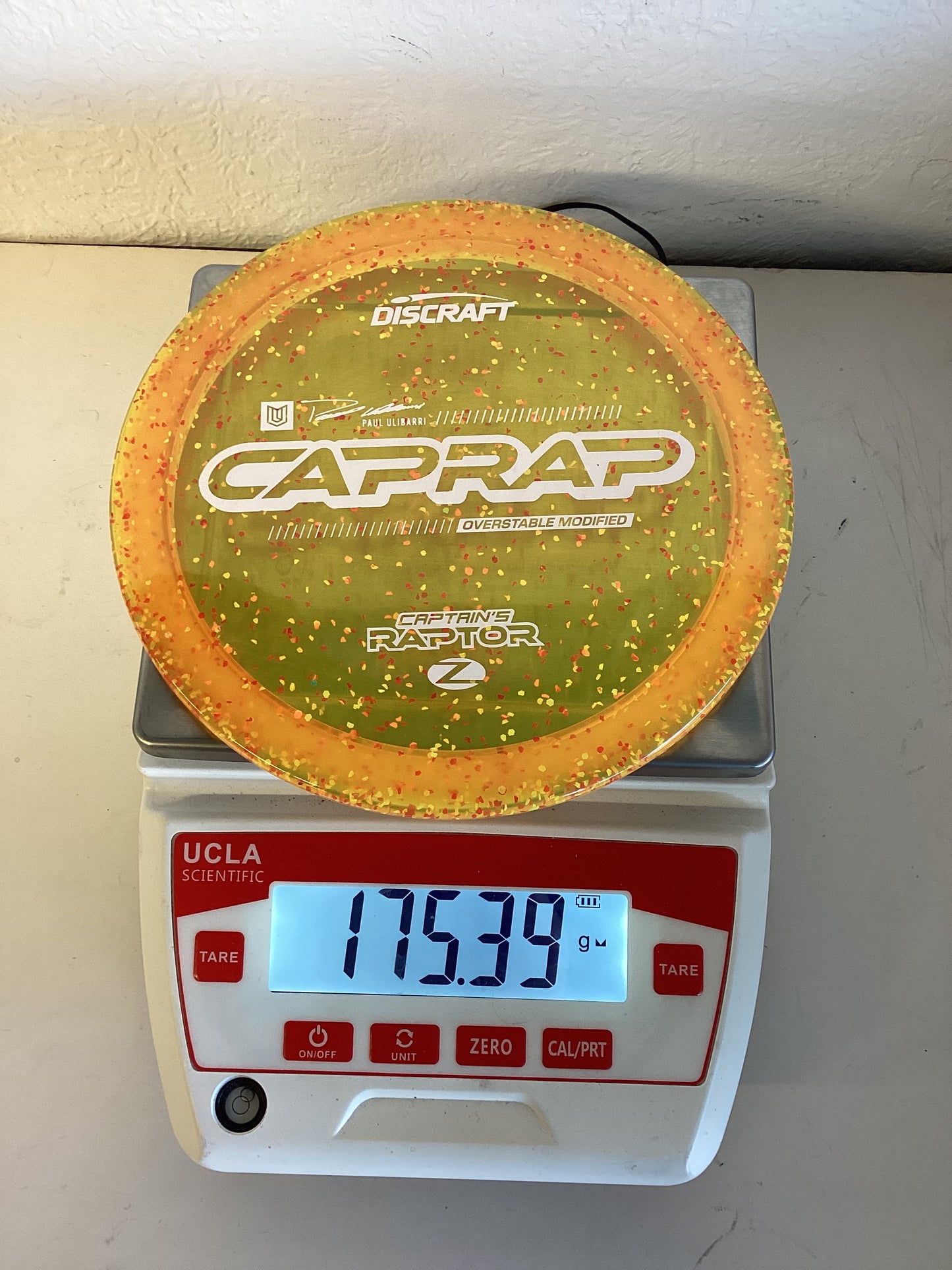 Discraft Z Confetti Captain's Raptor 2026