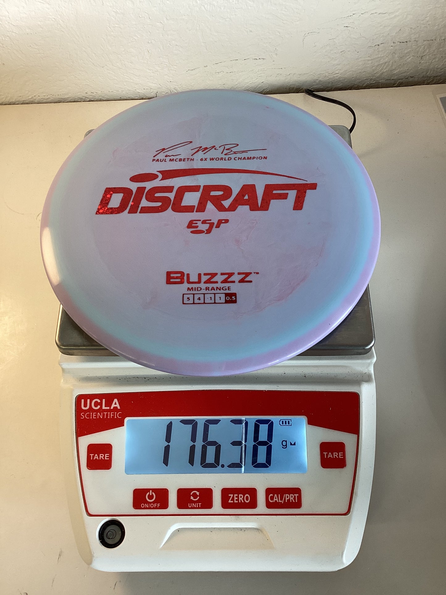 Discraft Paul McBeth 6x ESP Buzzz Signature Series