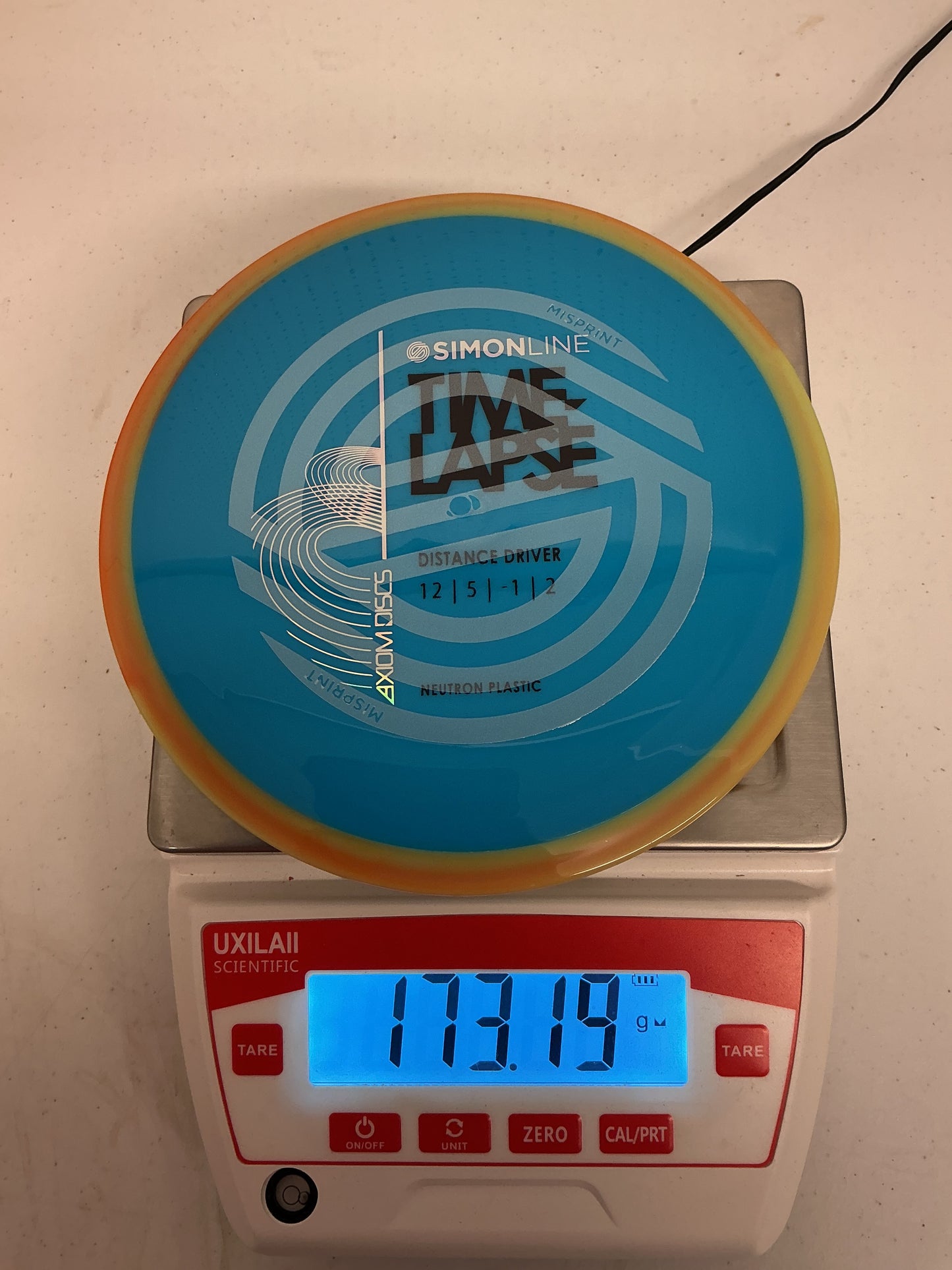 Axiom Neutron Time-Lapse (Retooled) Misprint - Simon Line Misprint Stamp