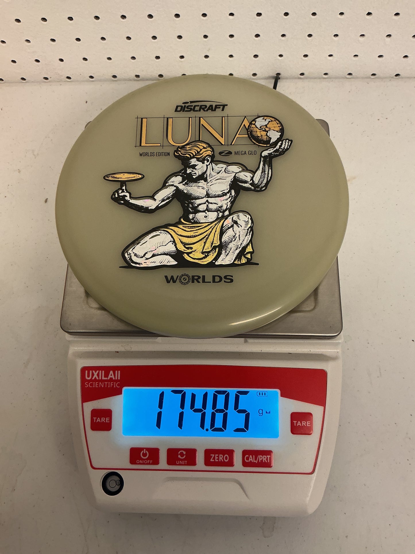 Discraft Worlds 2026 Edition Mega Glo Luna - Spirit of Detroit