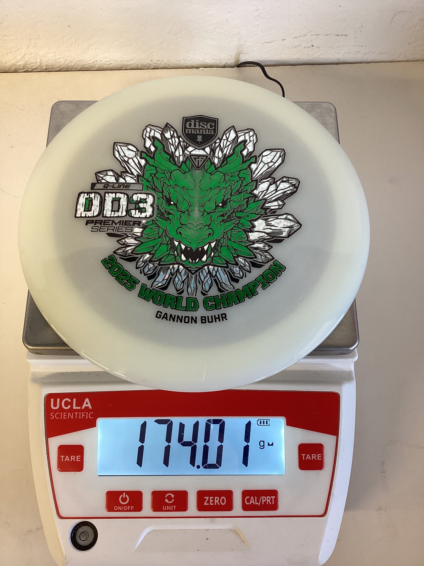 Discmania Q -Line DD3 - Gannon Buhr Premier Series 2025 World Champion