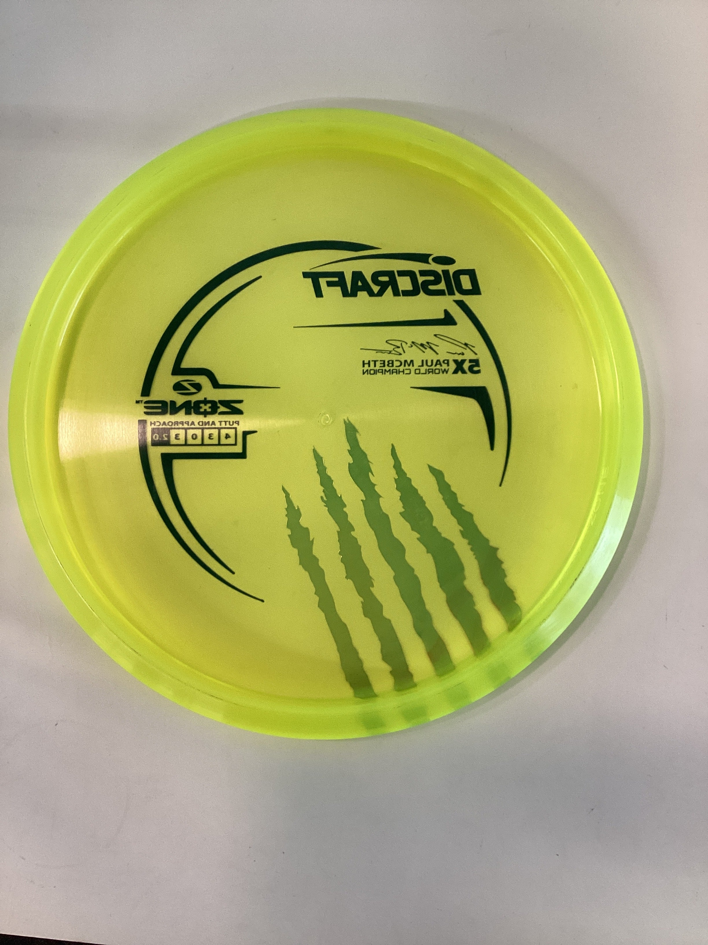 Discraft Mcbeth buy 5x Claw Zone