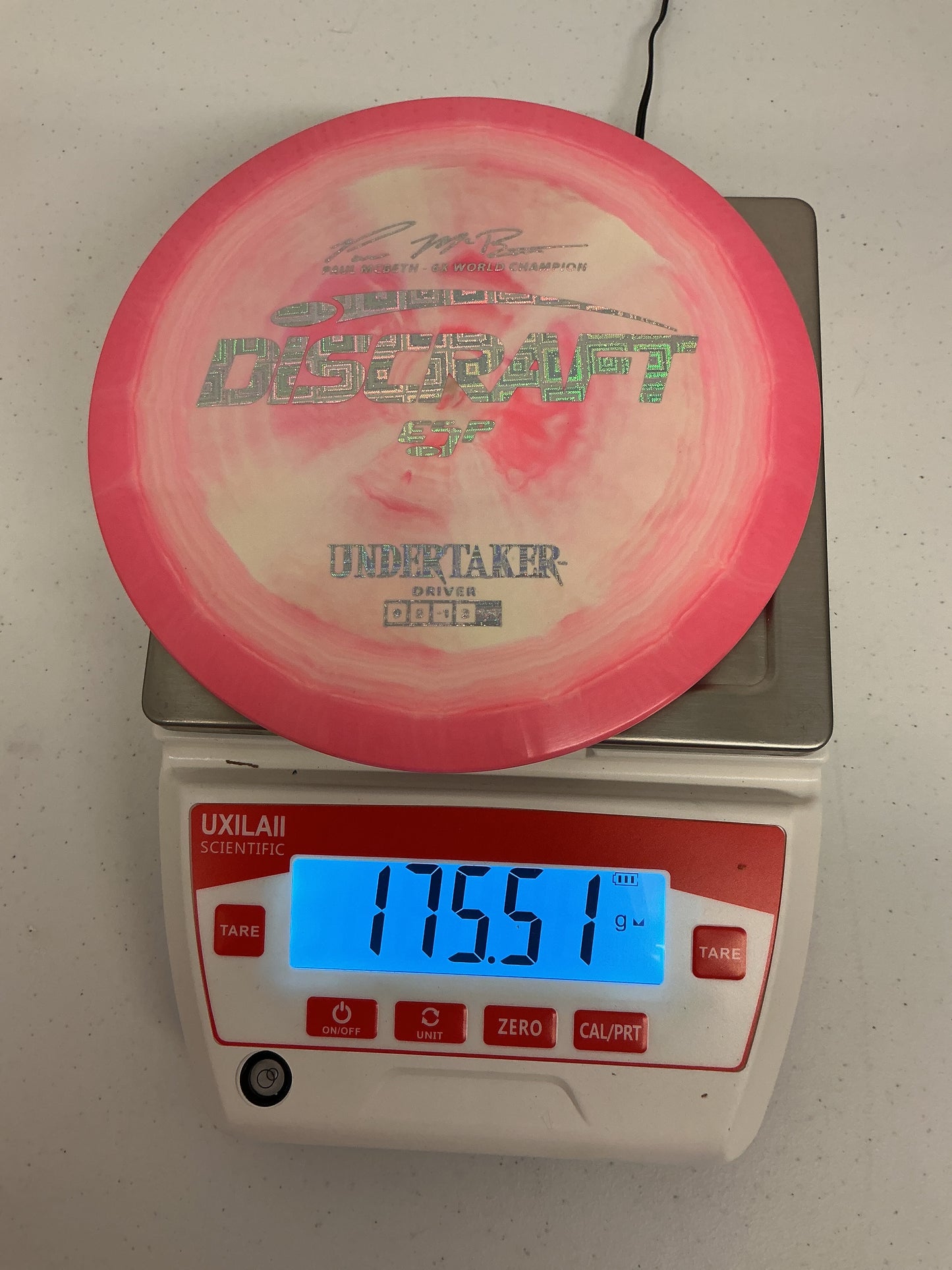 Discraft Paul McBeth 6x ESP Undertaker Signature