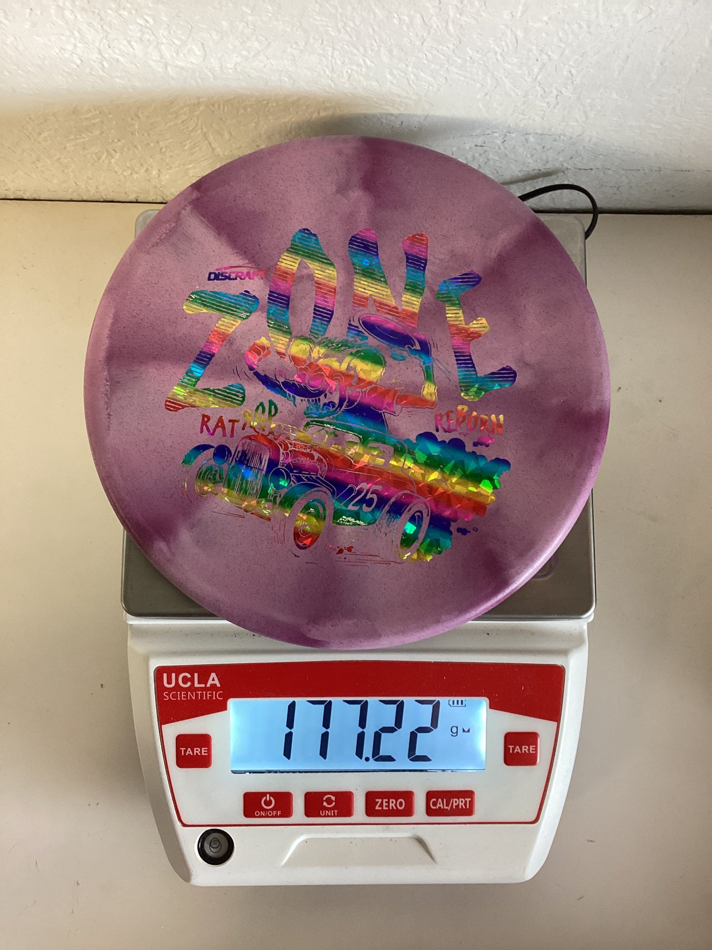 Discraft Rubber Blend Swirl (8-hole) Zone - 2025 Ledgestone Edition