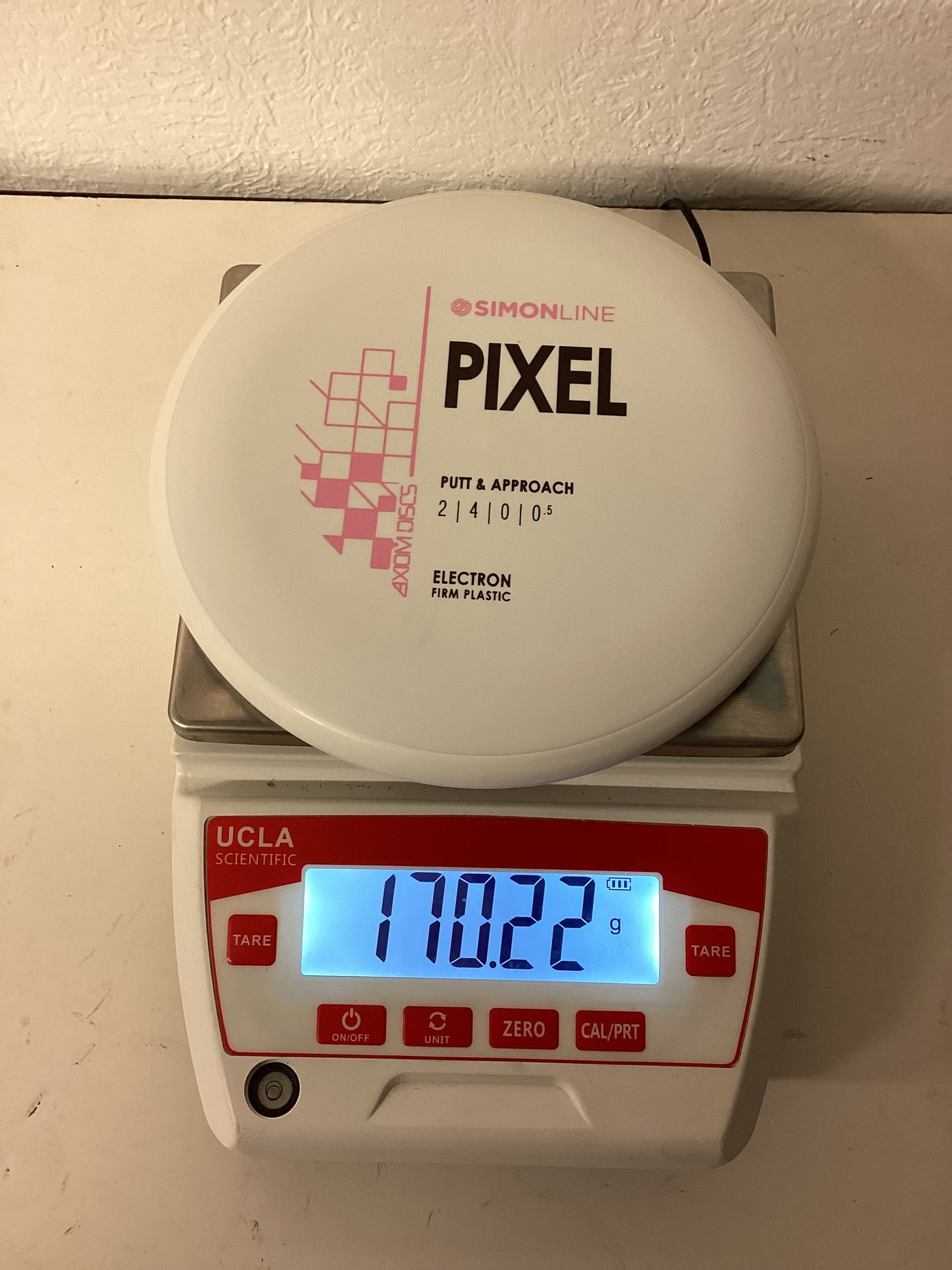Axiom Simon Line Electron Pixel - White/White/Pink Gyropalooza Exclusive Stamp
