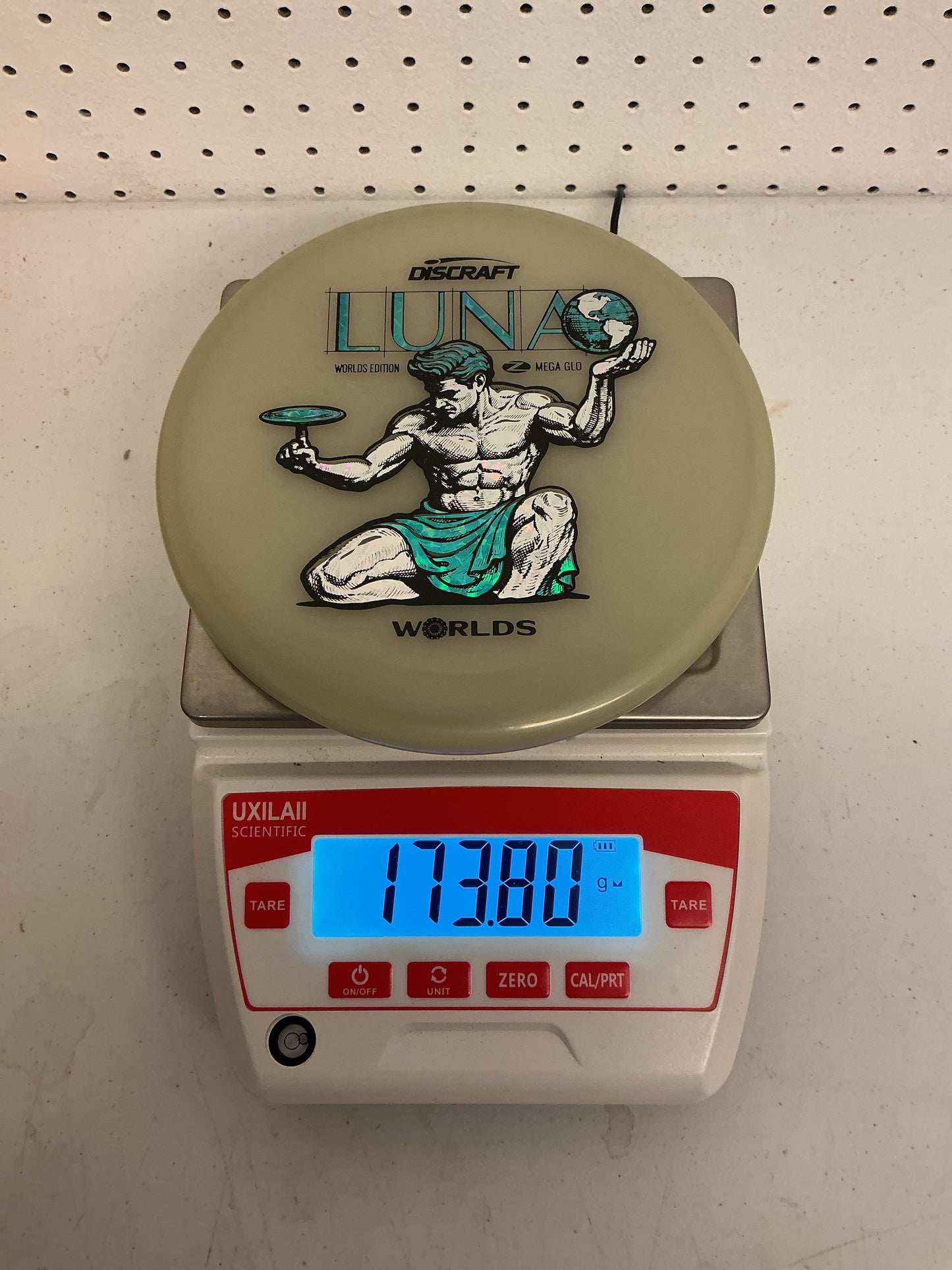 Discraft Worlds 2026 Edition Mega Glo Luna - Spirit of Detroit