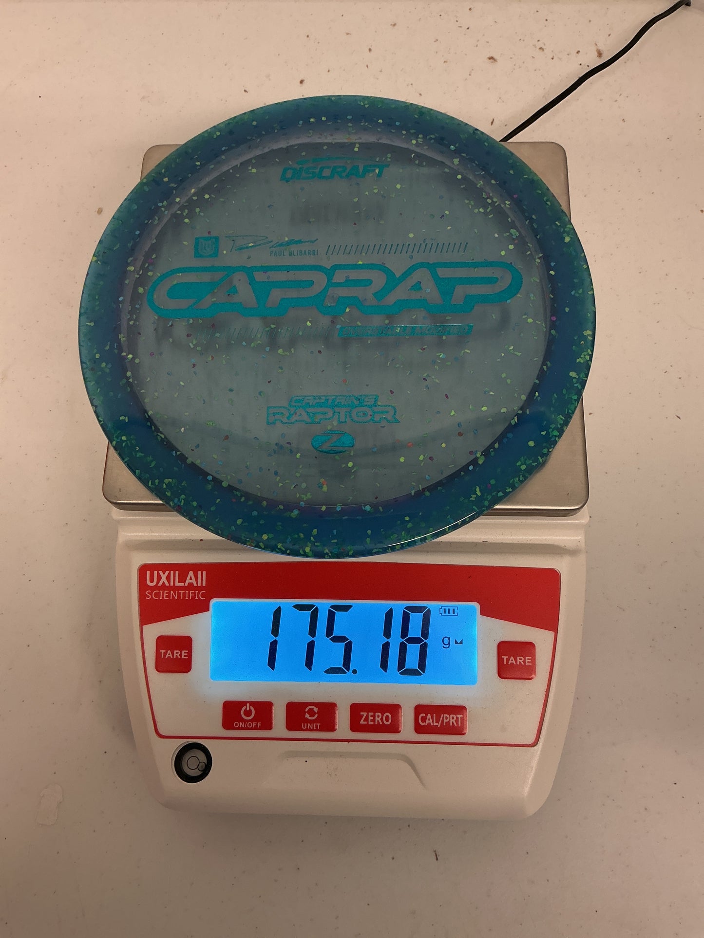Discraft Z Confetti Captain's Raptor 2026