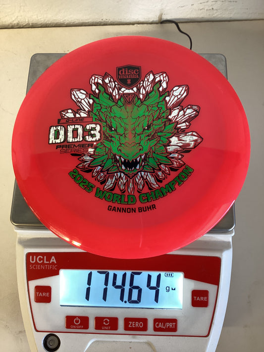 Discmania Q -Line DD3 - Gannon Buhr Premier Series 2025 World Champion