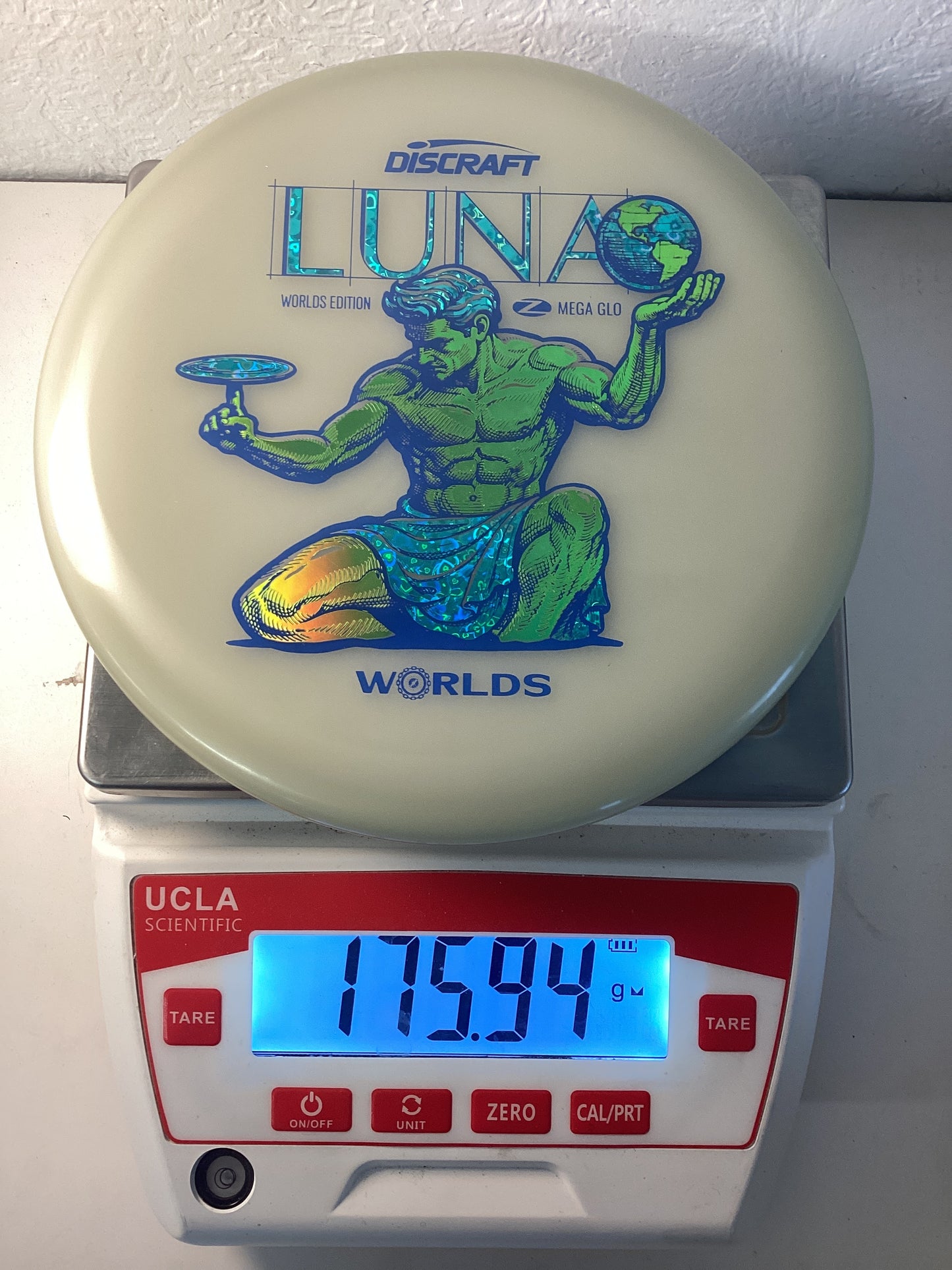 Discraft Worlds 2026 Edition Mega Glo Luna - Spirit of Detroit