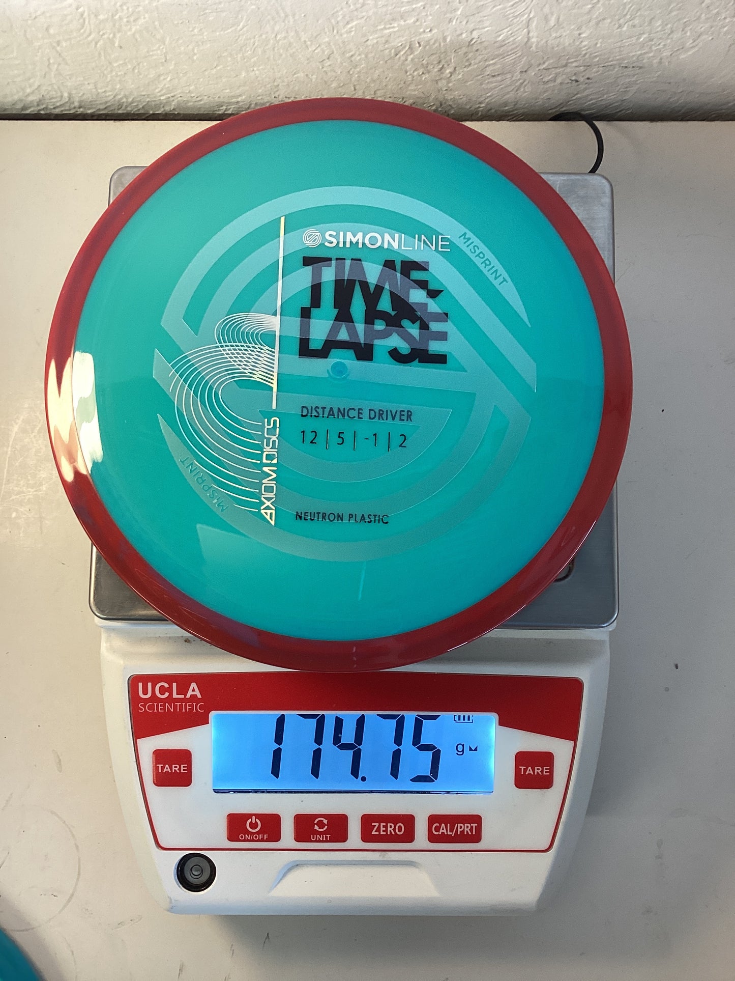 Axiom Neutron Time-Lapse (Retooled) Misprint - Simon Line Misprint Stamp