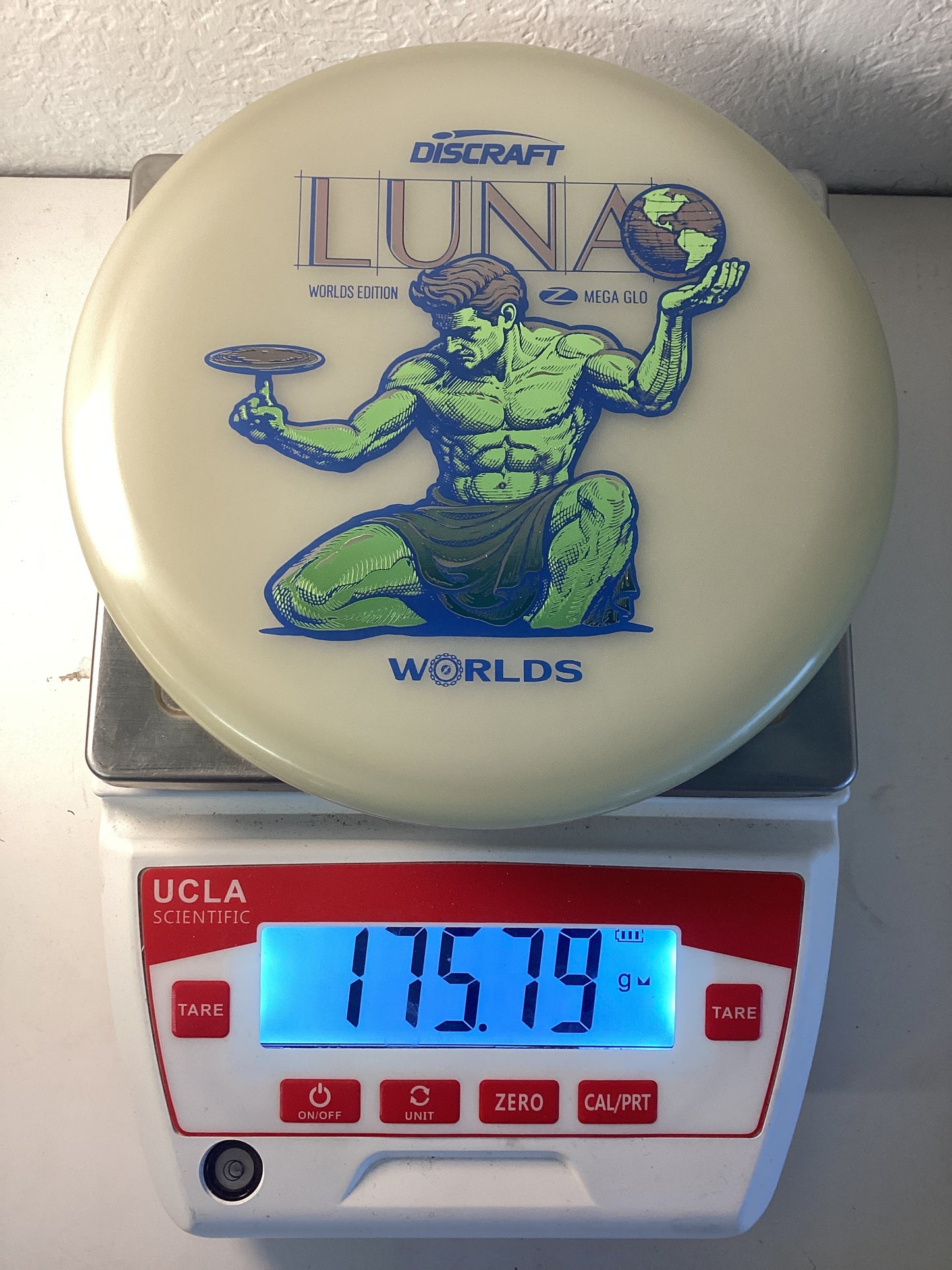 Discraft Worlds 2026 Edition Mega Glo Luna - Spirit of Detroit