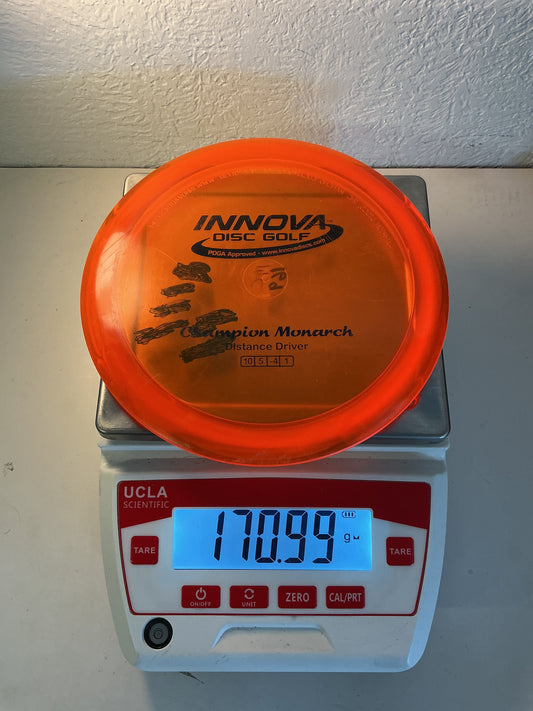 Innova-Champion-Monarch-Orange-170.99g PRE-OWNED