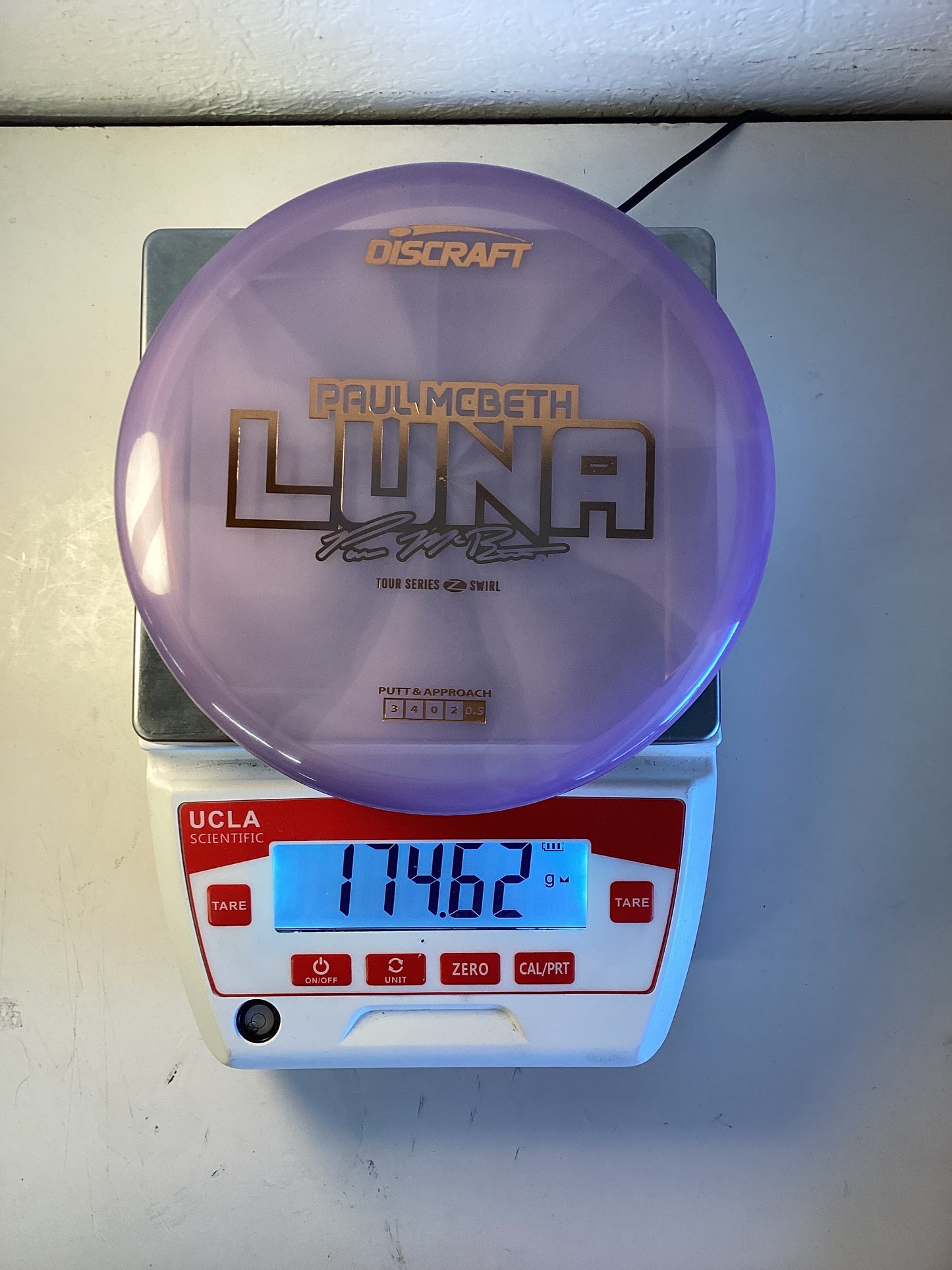 Discraft Z Swirl Luna Paul McBeth 2025 Tour Series