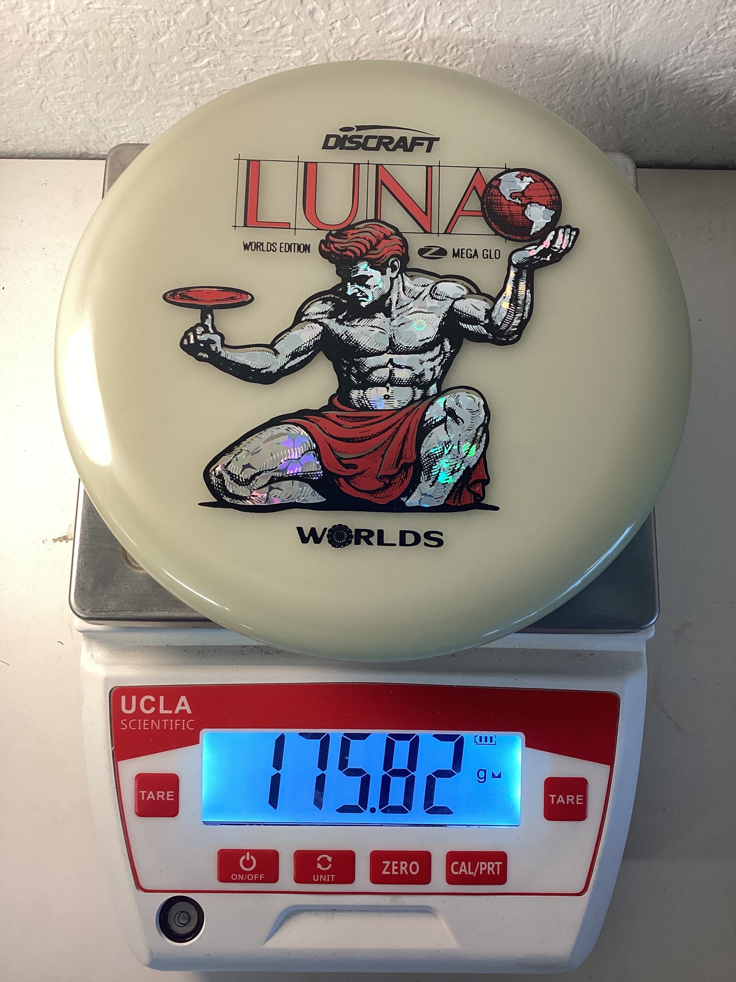 Discraft Worlds 2026 Edition Mega Glo Luna - Spirit of Detroit