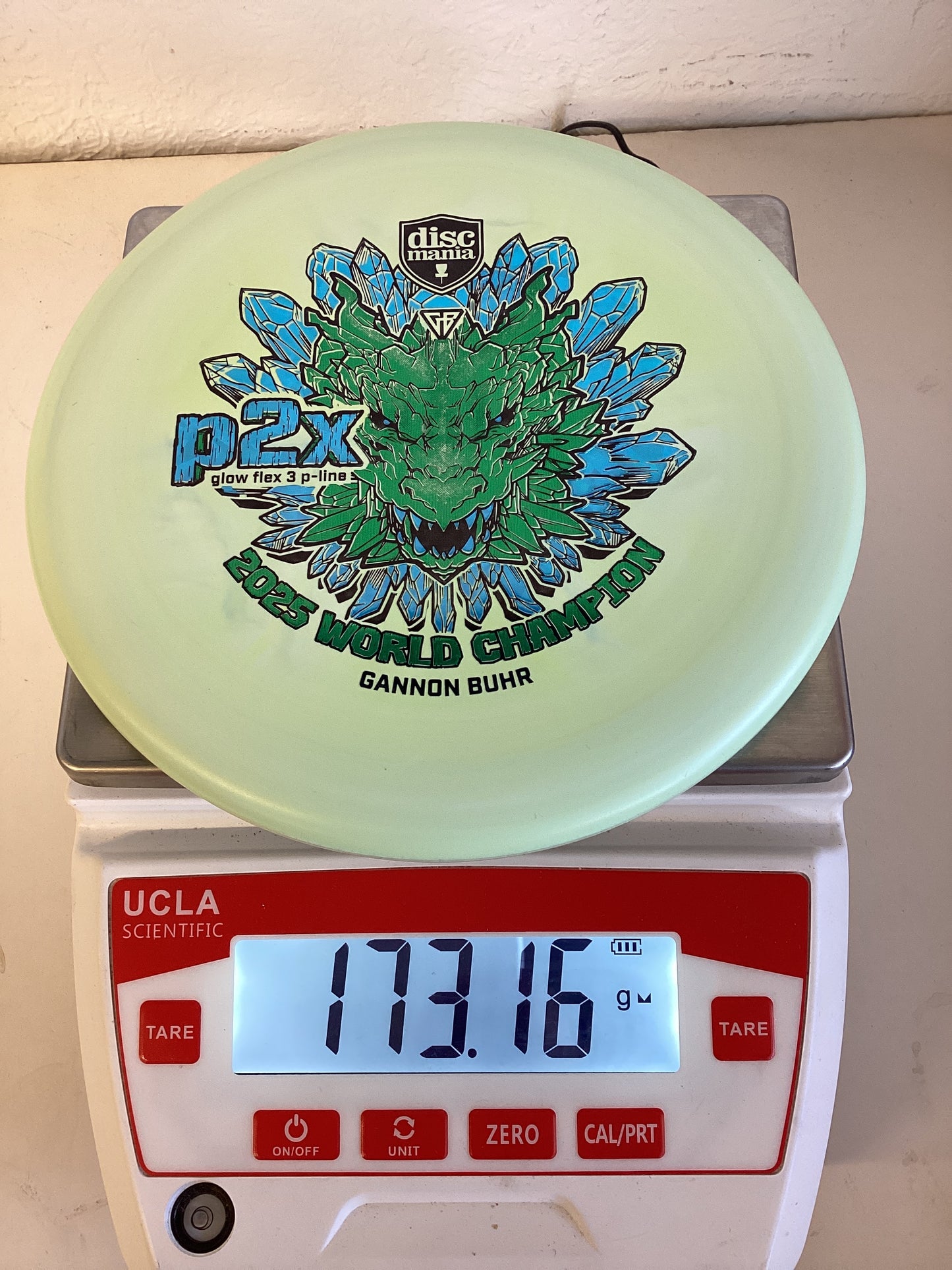 Discmania Glow Flex 3 P-Line - Gannon Buhr Triumph Series 2025 World Champion
