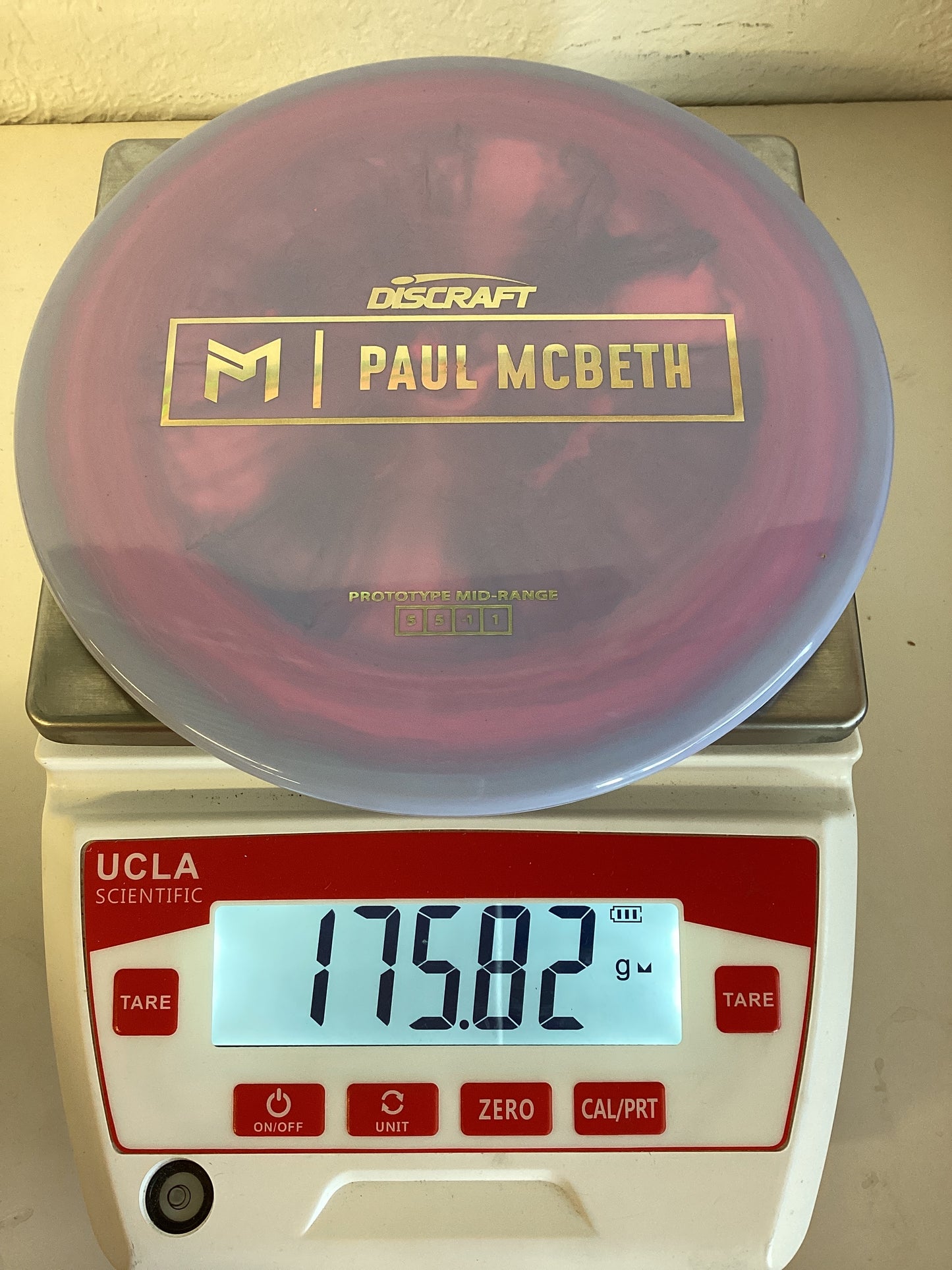 Discraft Paul McBeth Malita Prototype