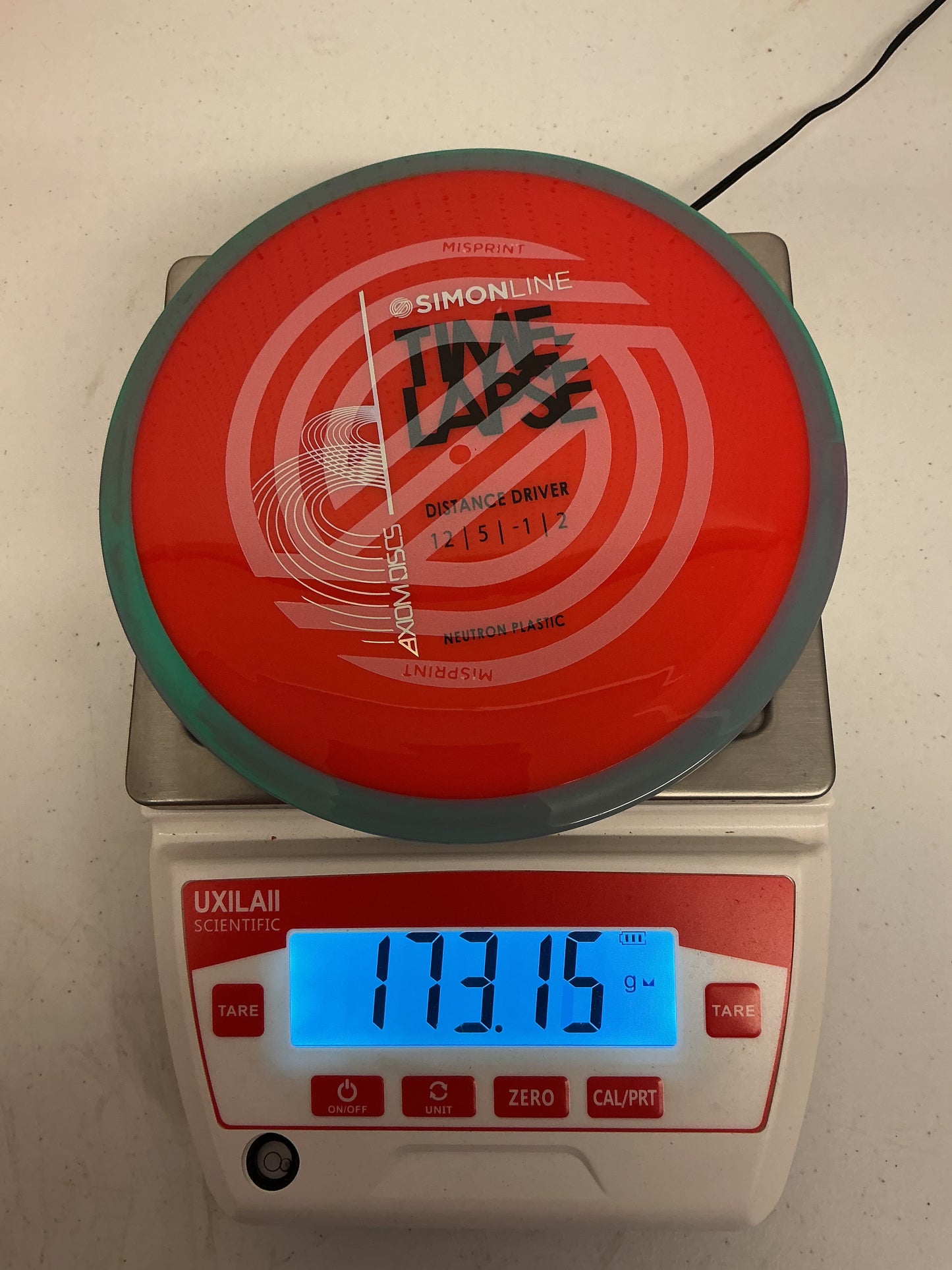 Axiom Neutron Time-Lapse (Retooled) Misprint - Simon Line Misprint Stamp