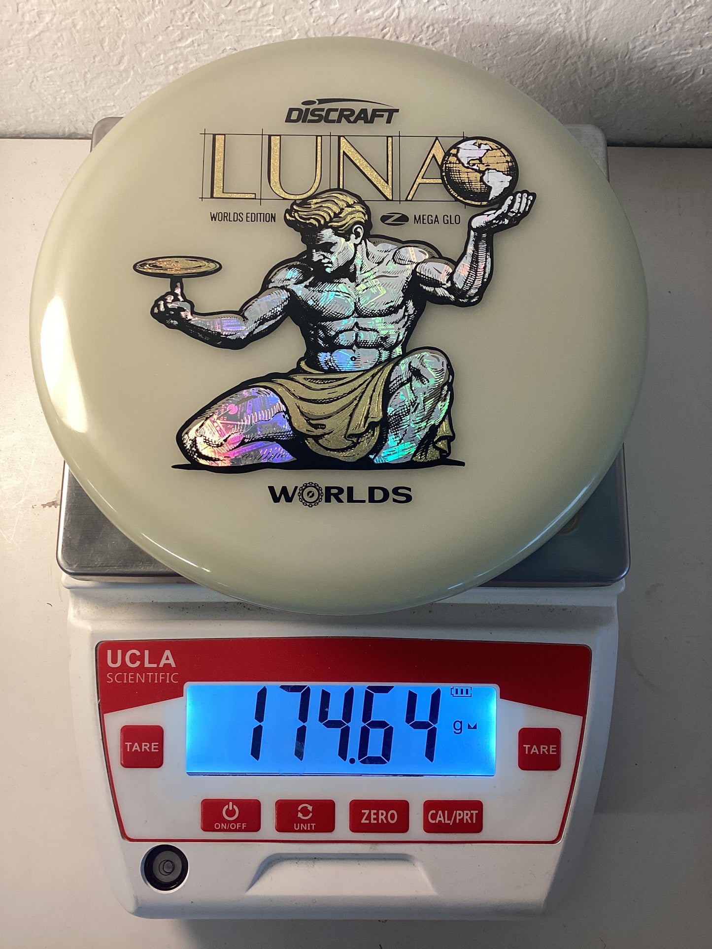 Discraft Worlds 2026 Edition Mega Glo Luna - Spirit of Detroit