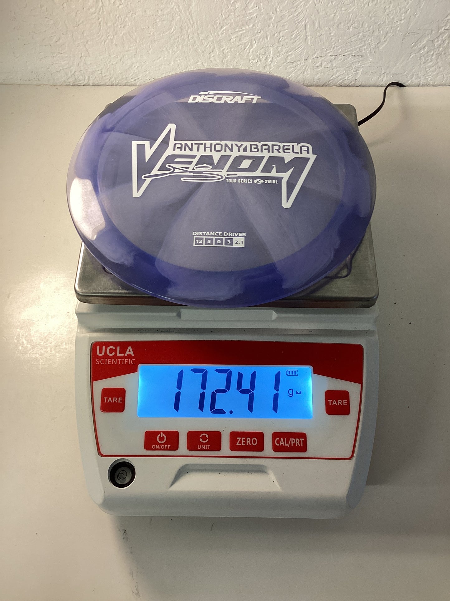 Discraft Z Swirl Venom Anthony Barela 2025 Tour Series