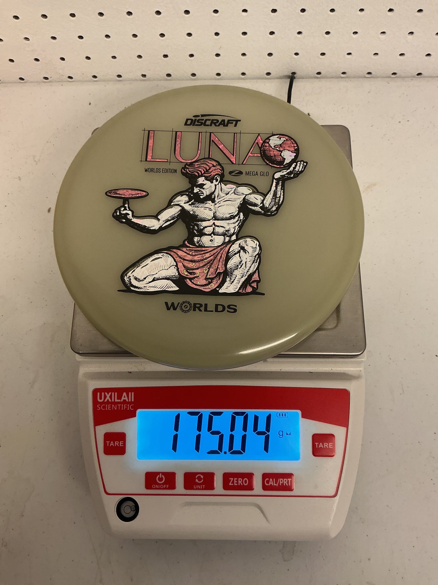 Discraft Worlds 2026 Edition Mega Glo Luna - Spirit of Detroit
