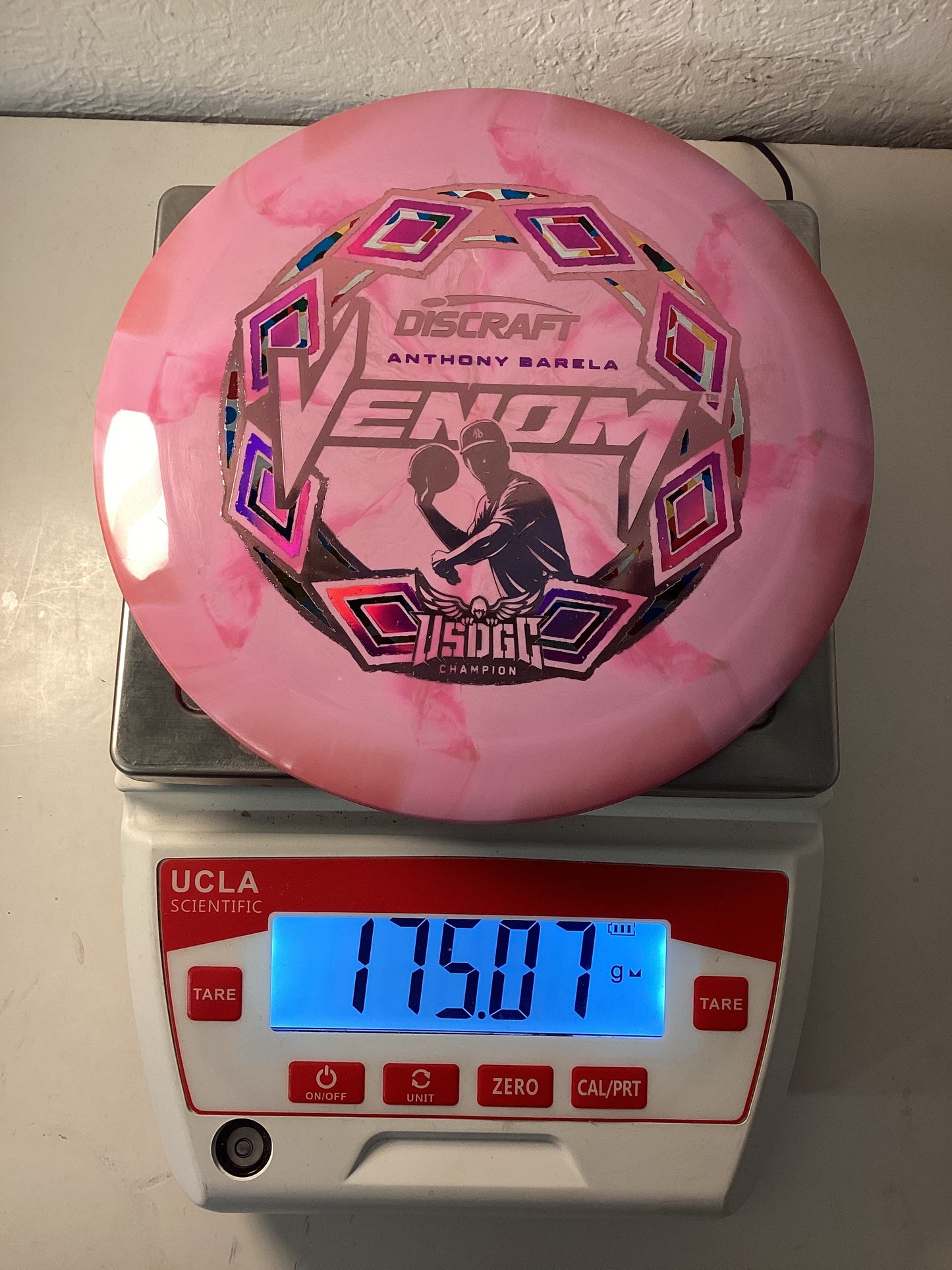 Discraft ESP Swirl Venom Anthony Barela USDCG Champion