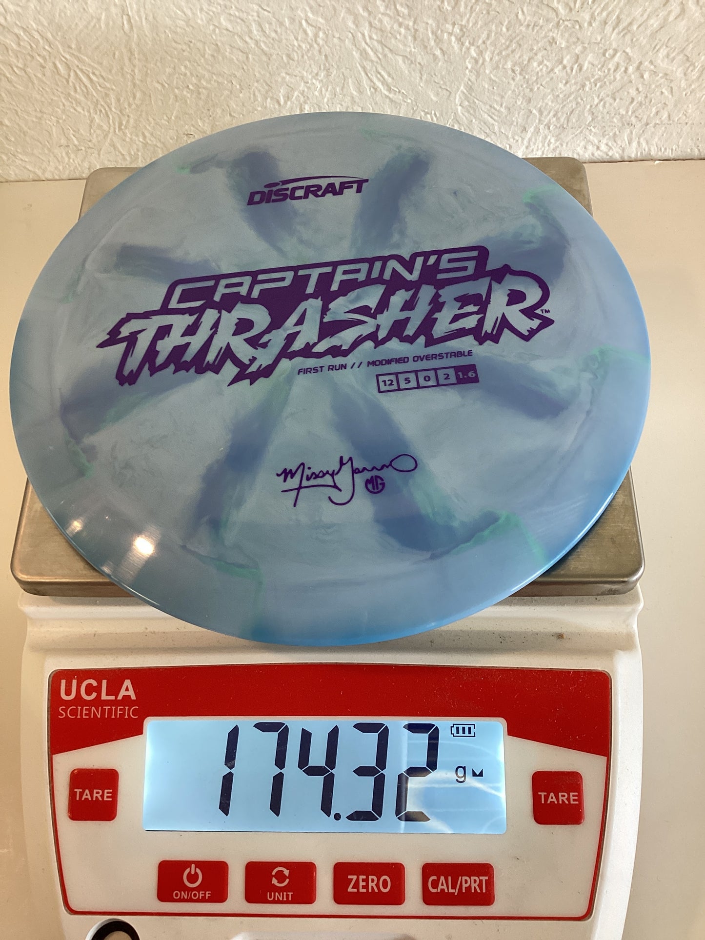 Discraft Missy Gannon Captain’s Thrasher First Run