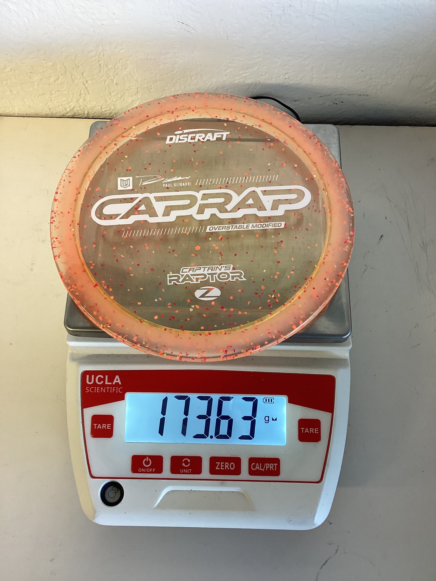 Discraft Z Confetti Captain's Raptor 2026