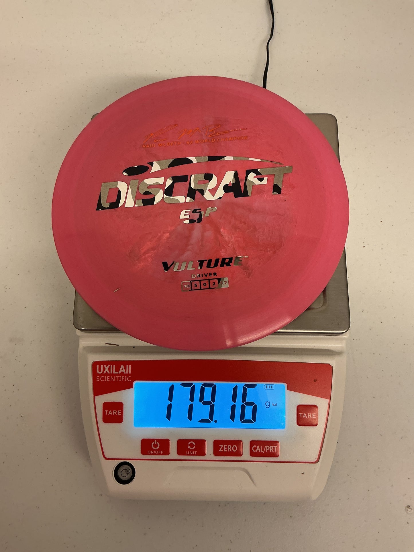Discraft Paul McBeth 6x ESP Vulture Signature