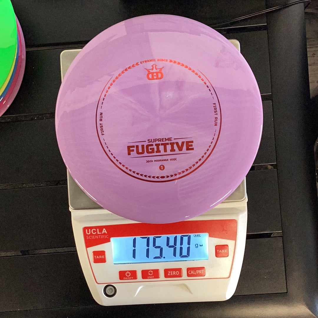 Dynamic Discs Supreme Fugitive First Run