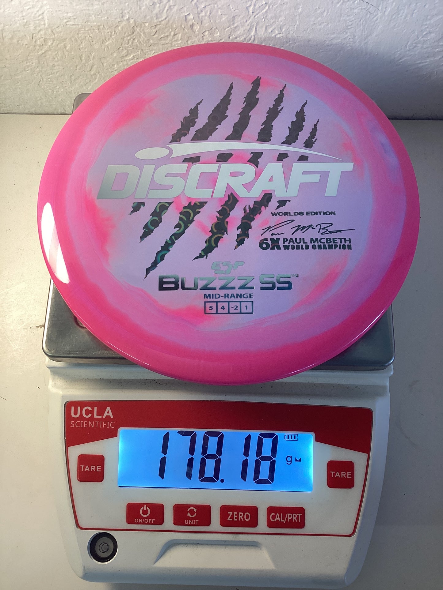 Discraft Worlds 2026 Edition ESP Buzzz SS - Paul McBeth 6-Claw