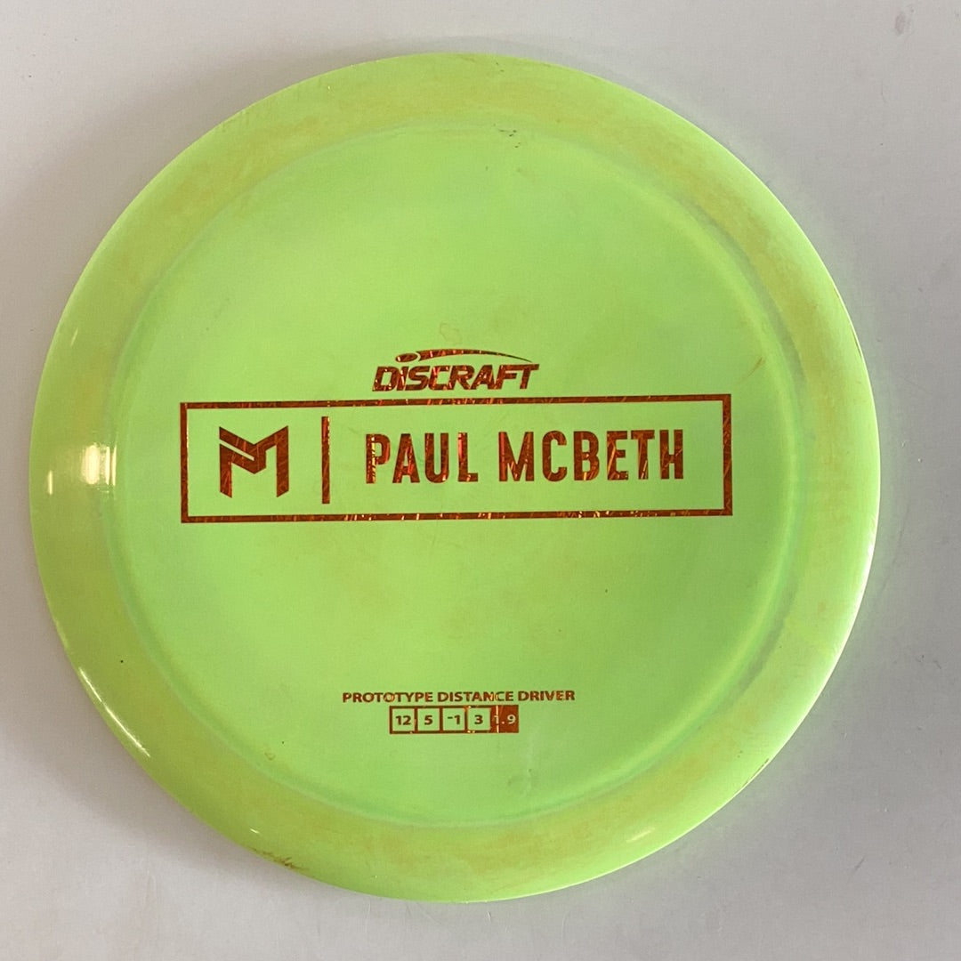 Discraft ESP Paul McBeth "Kong" Prototype Pre-Owned *Rare*