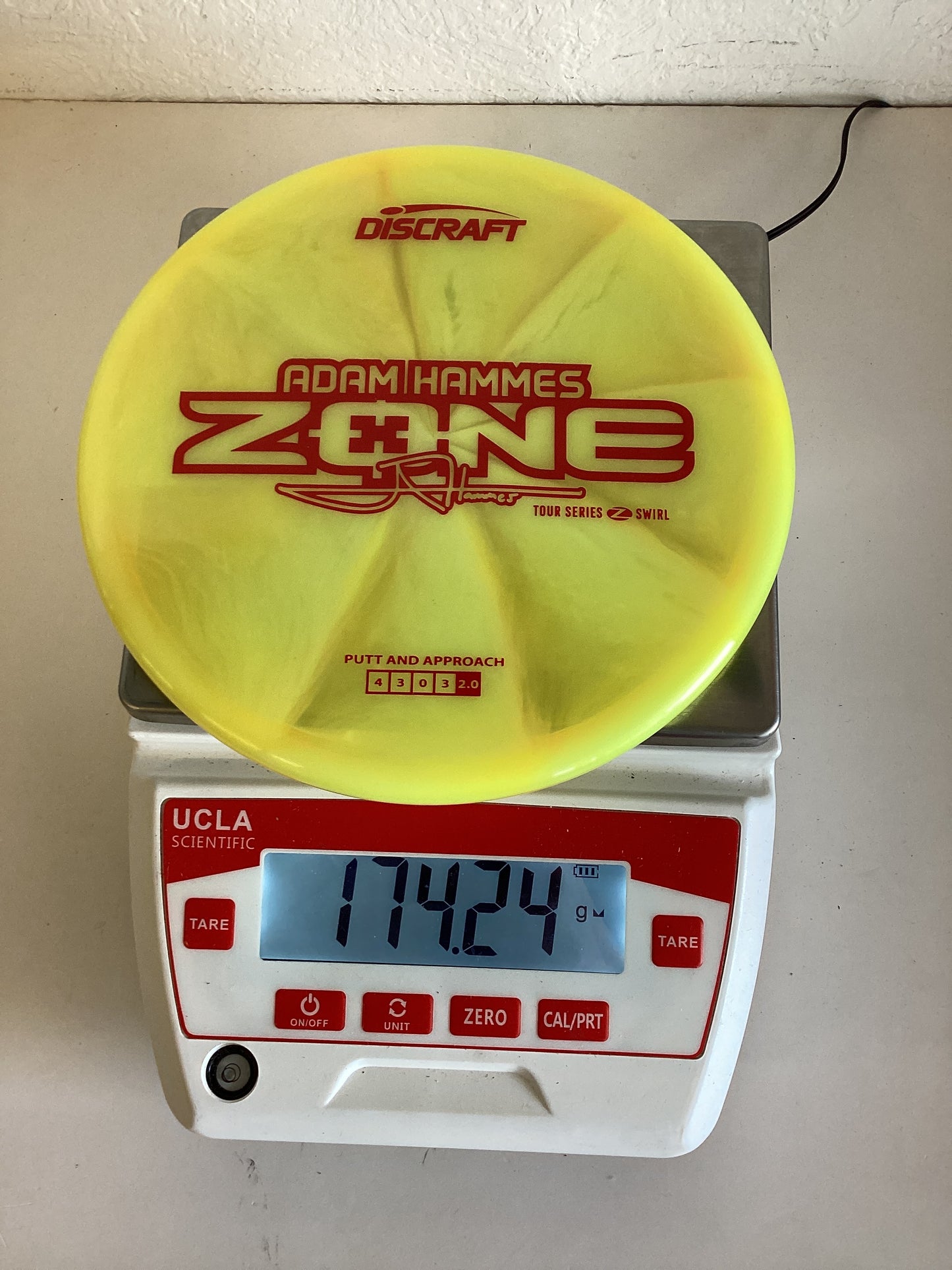 Discraft Z Swirl Zone Adam Hammes 2025 Tour Series